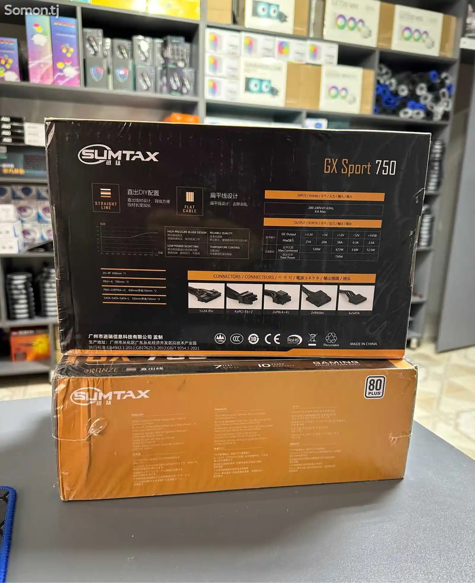 Блок питания GX750 80Plus-3