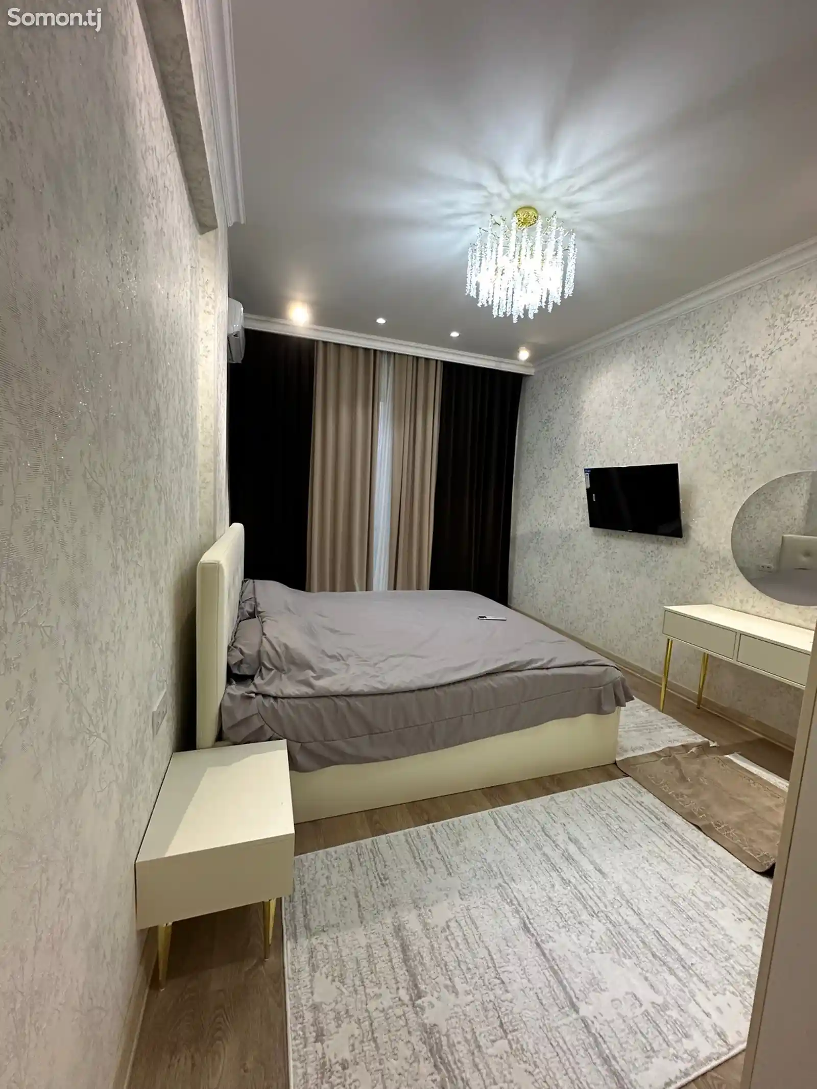 2-комн. квартира, 6 этаж, 85м², Шохмансур-1