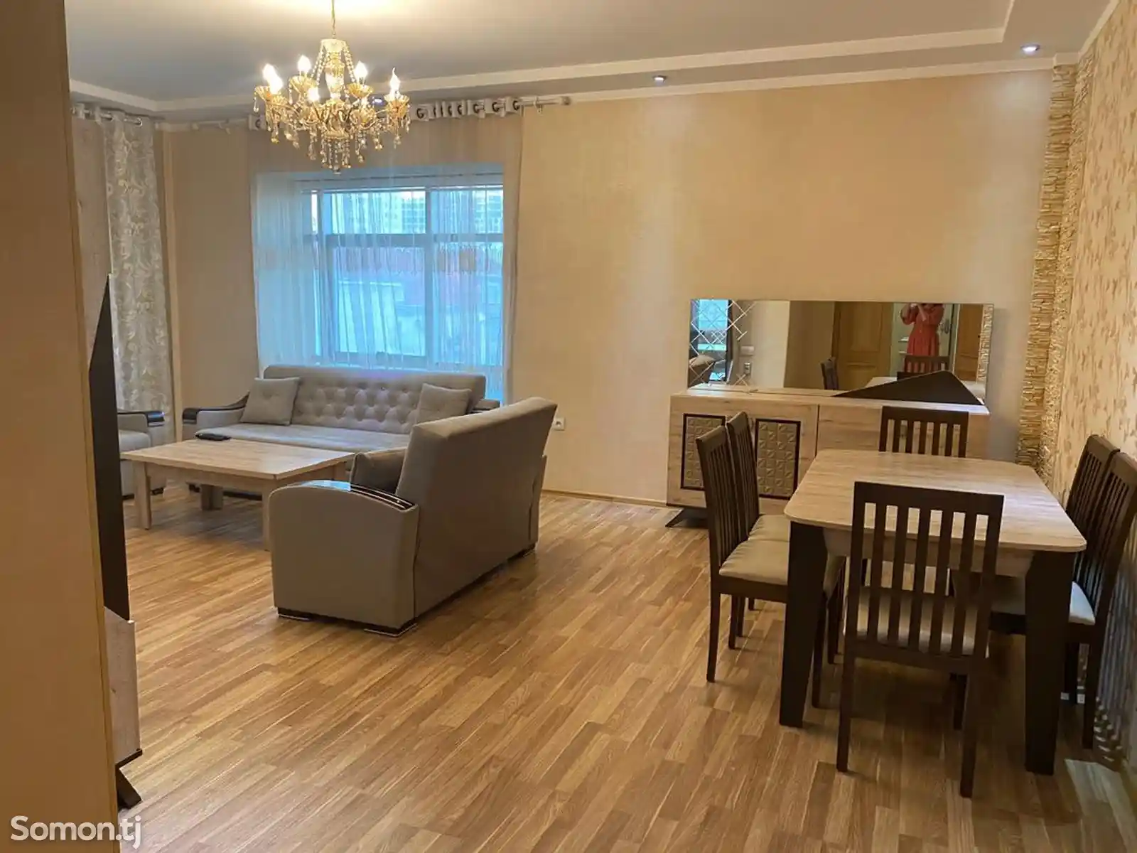 4-комн. квартира, 3 этаж, 180м², И. Сомони, Пушкина-4