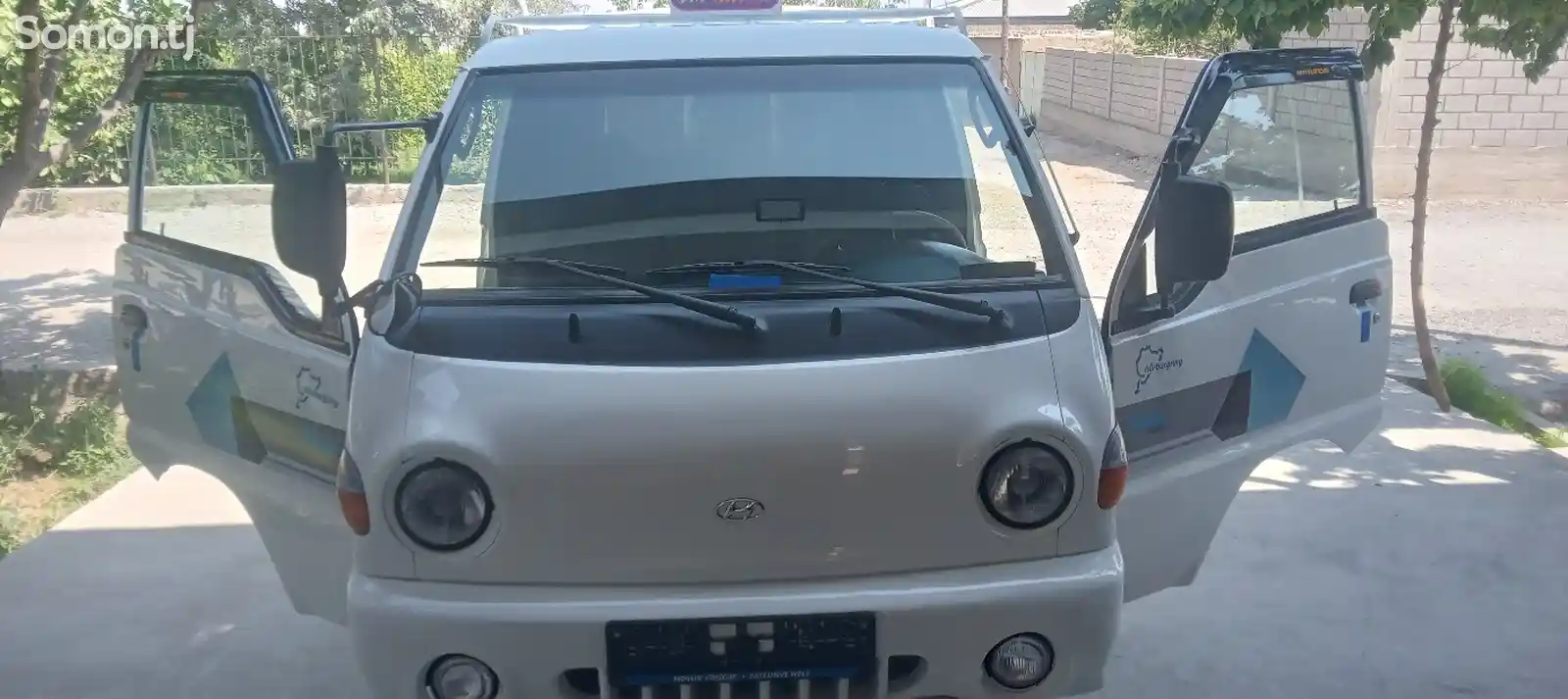 Бортовой автомобиль Hyundai Porter, 2002-1