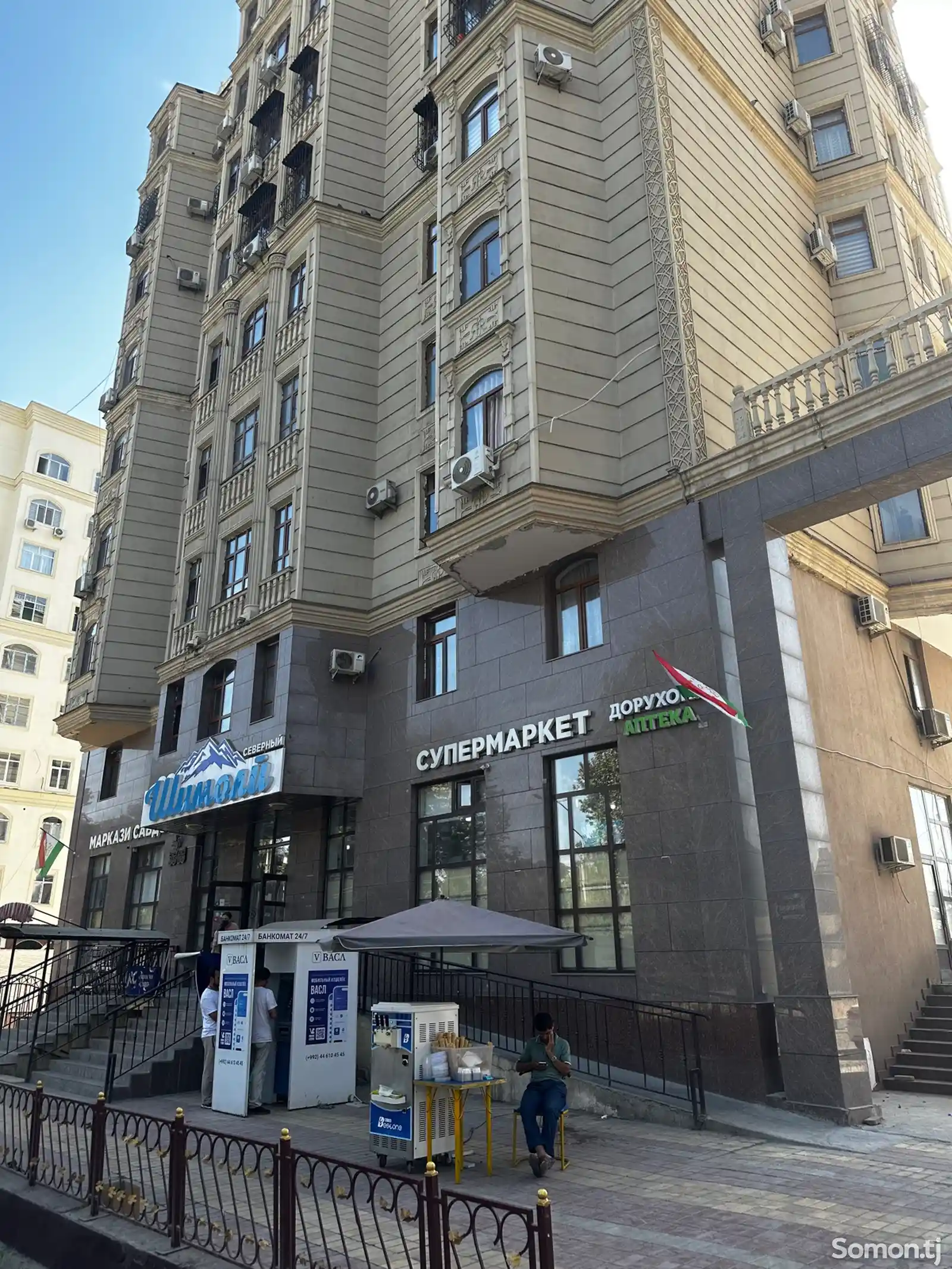 2-комн. квартира, 3 этаж, 45 м², И.Сомони-1