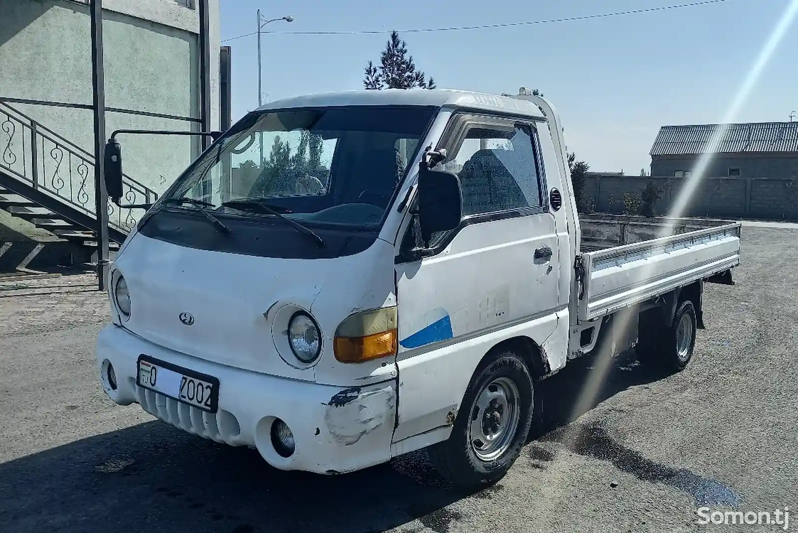 Бортовой автомобиль Hyundai Porter, 1998-1