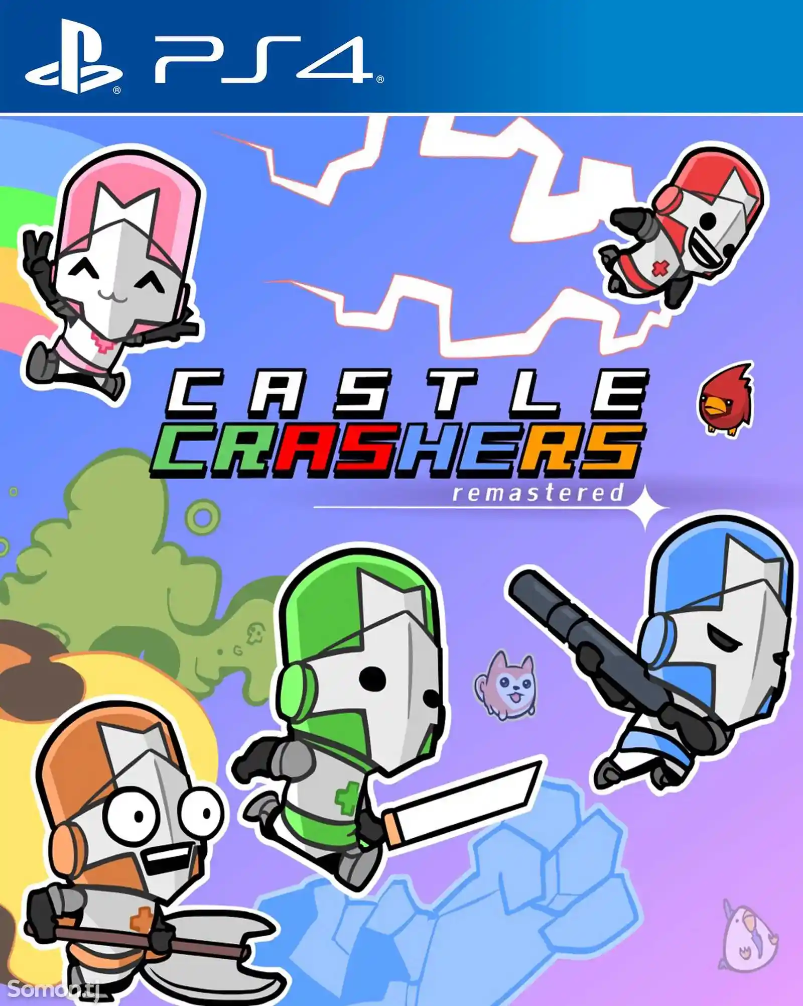 Игра Castle crashers remastered для PS-4 / 5.05 / 6.72 / 7.02 / 7.55 / 9.00 /-1