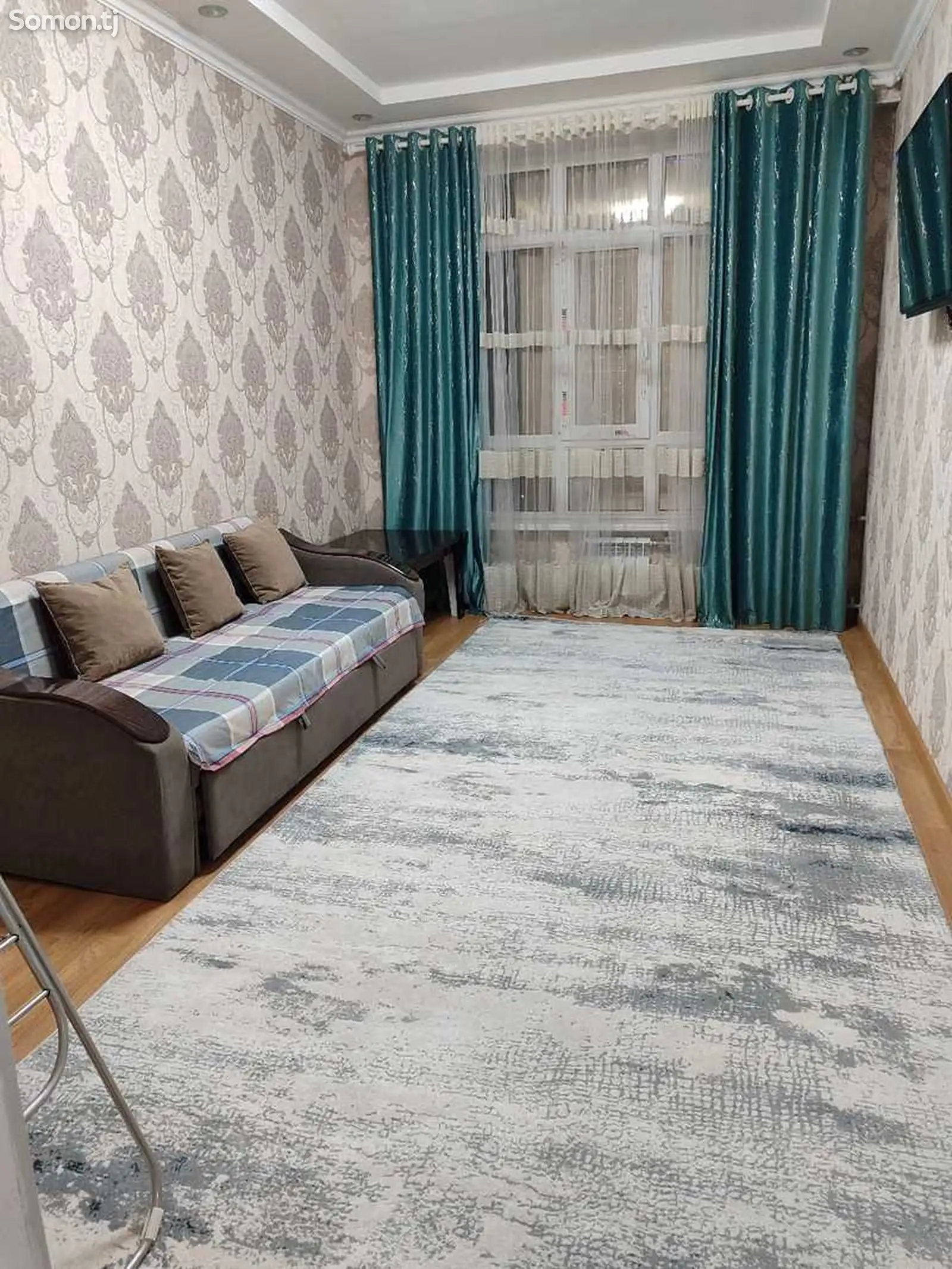 2-комн. квартира, 9 этаж, 45м², Шохмансур-1