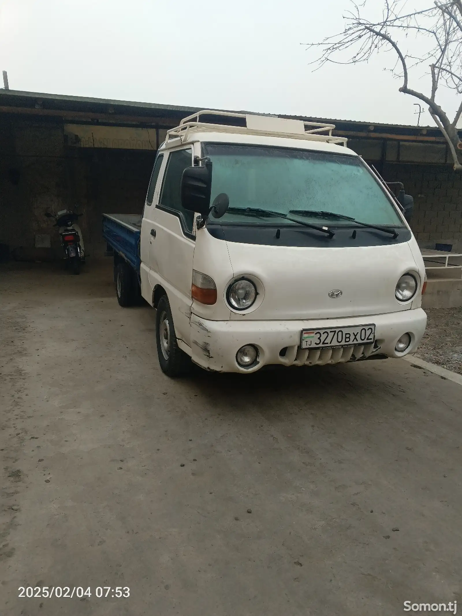 Бортовой автомобиль Hyundai Porter, 2002