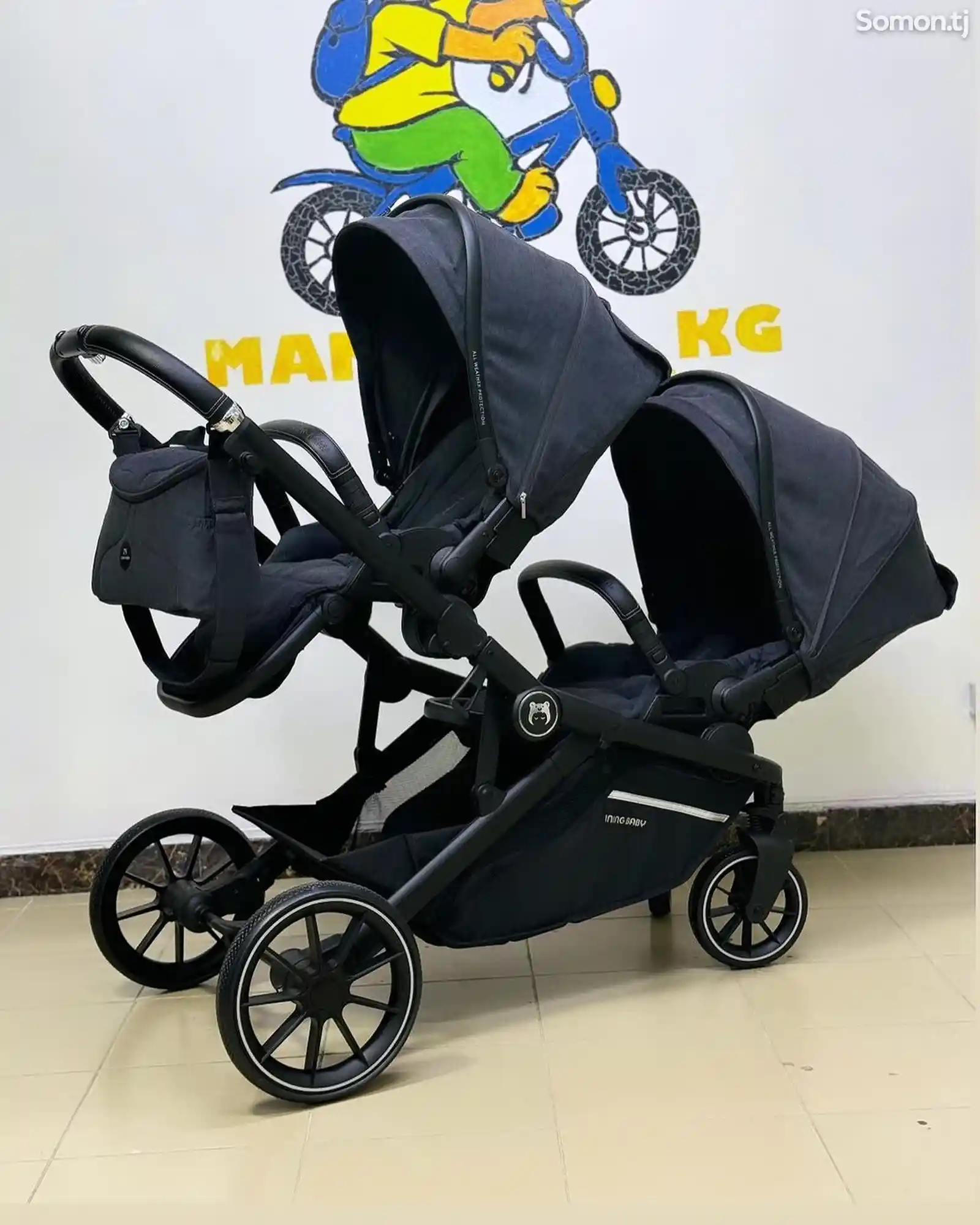 Детская коляска для двойняшек-2