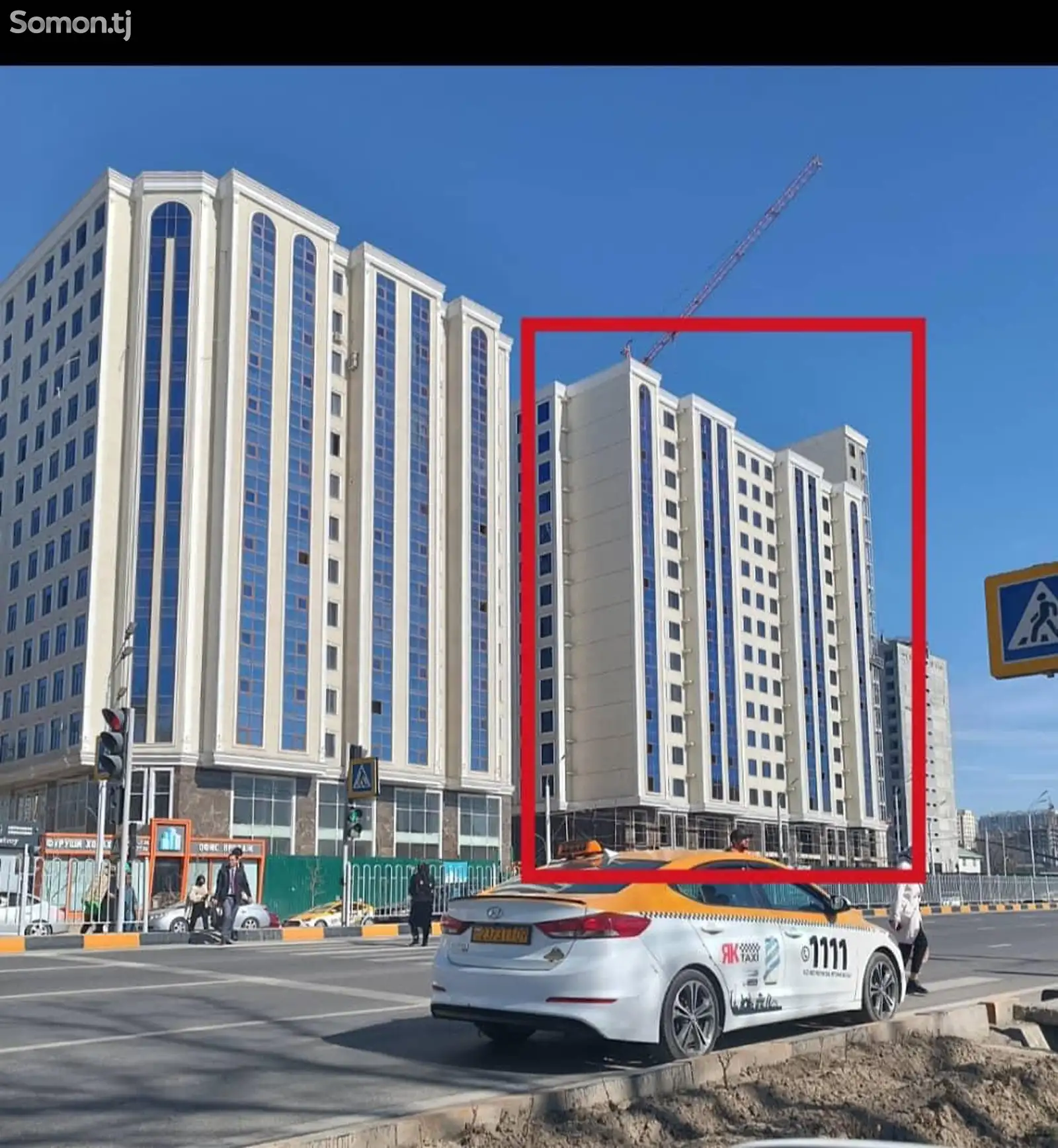 3-комн. квартира, 9 этаж, 98 м², Сино-1