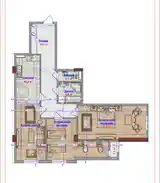 3-комн. квартира, 11 этаж, 100 м², Аэропорт-5