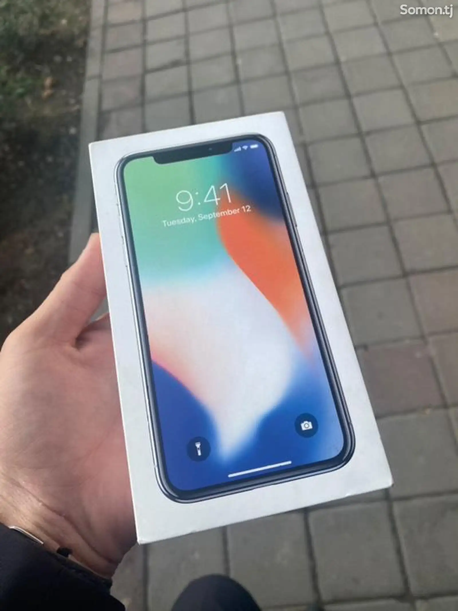 Apple iPhone X, 256 gb, Silver-1