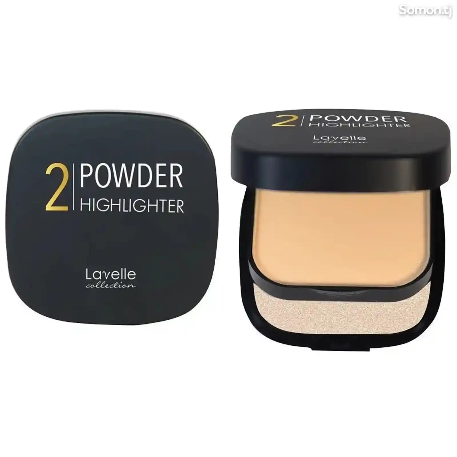 Пудра-хайлайтер powder highlighter тон 03 теплый бежевый