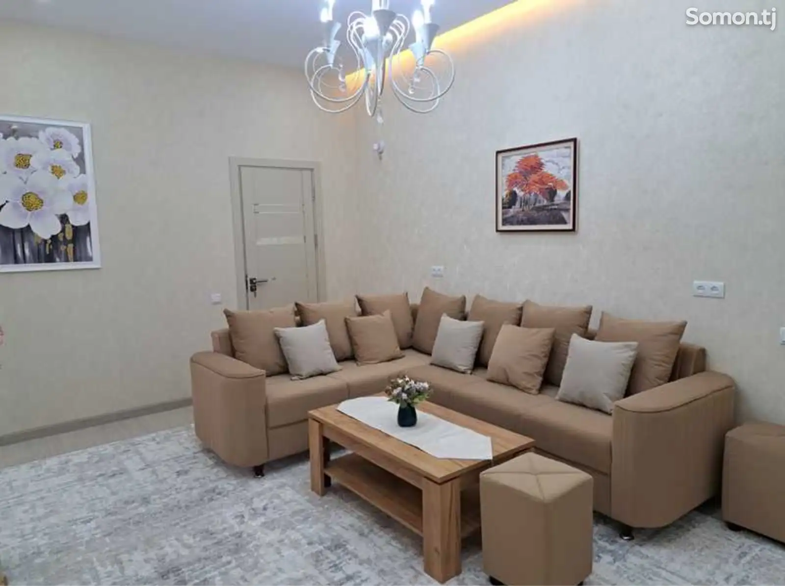 2-комн. квартира, 2 этаж, 70м², Парк К.Худжанди-8