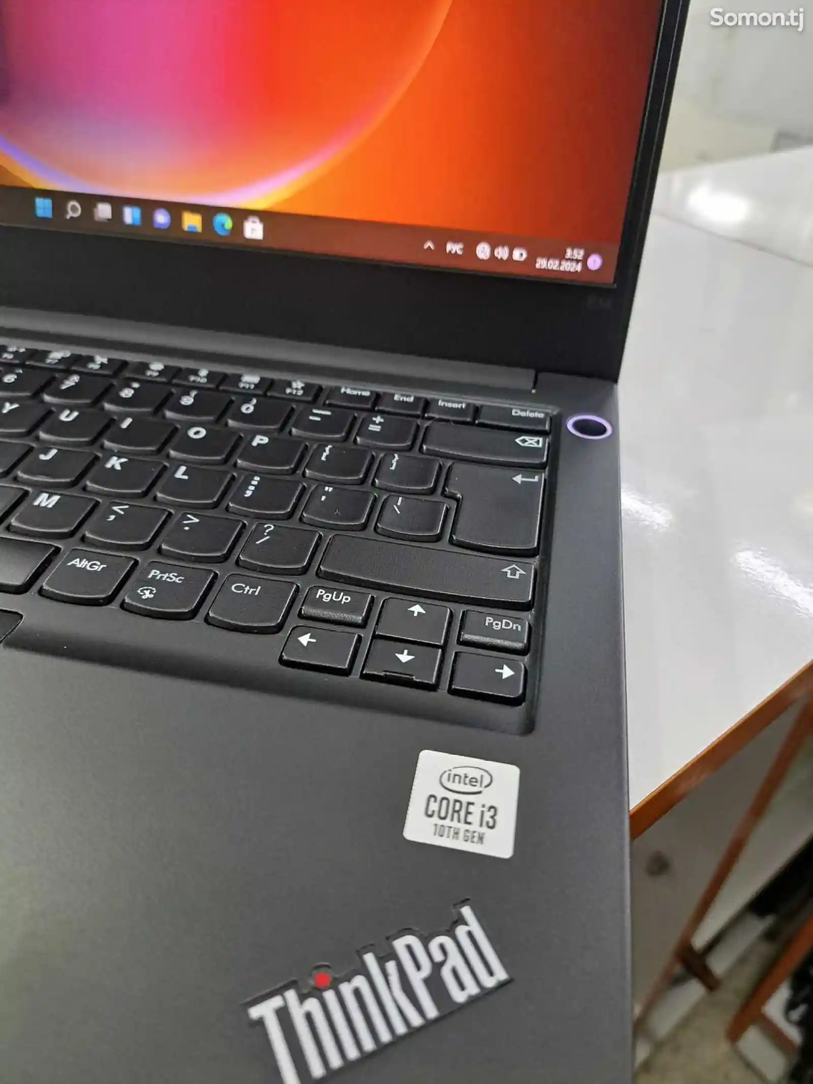 Ноутбук Lenovo ThinkPad Core i3 10th Gen 8/256gbSSD-5