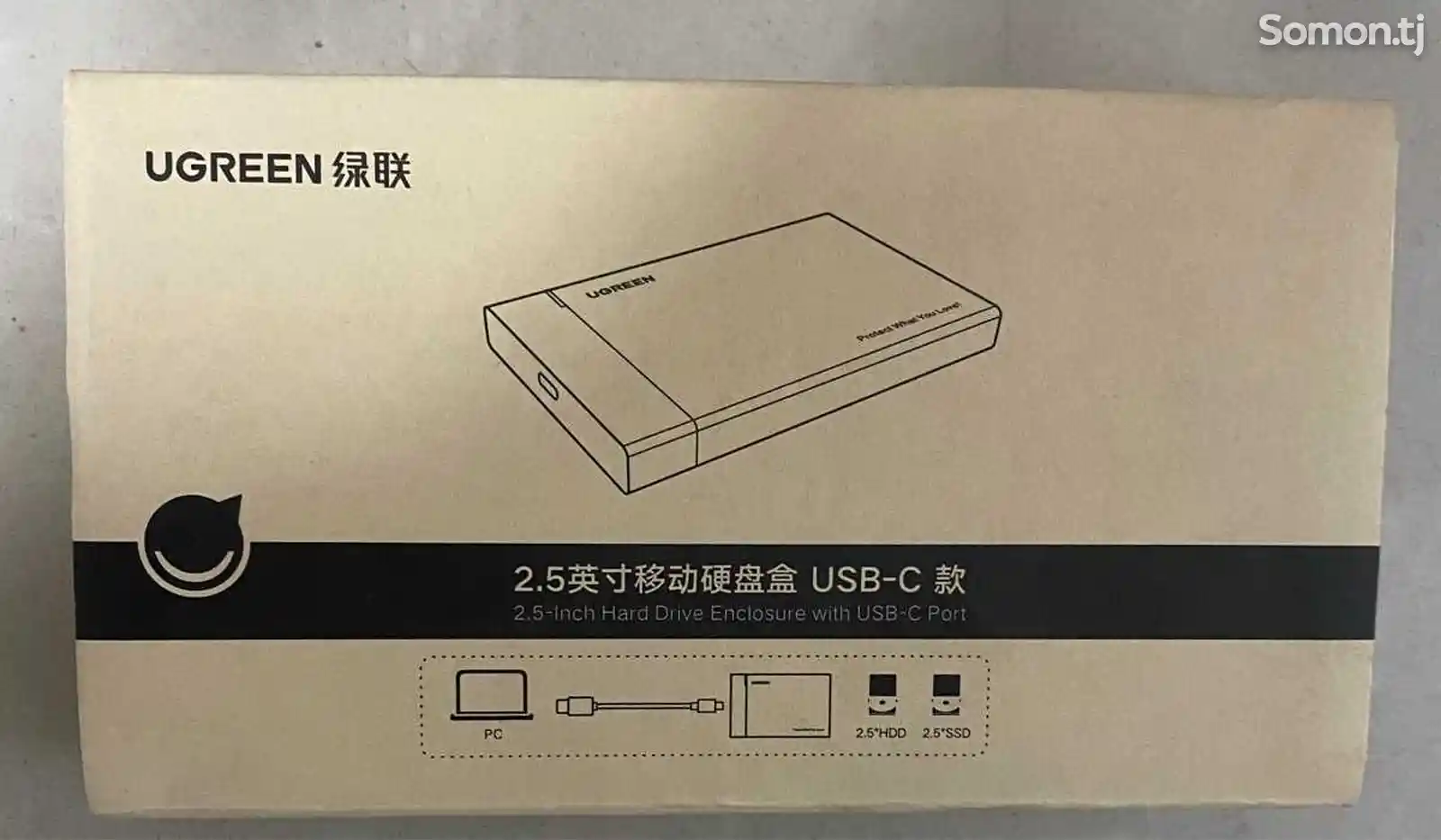 Внешний корпус Ugreen для Sata USB 3.1-4