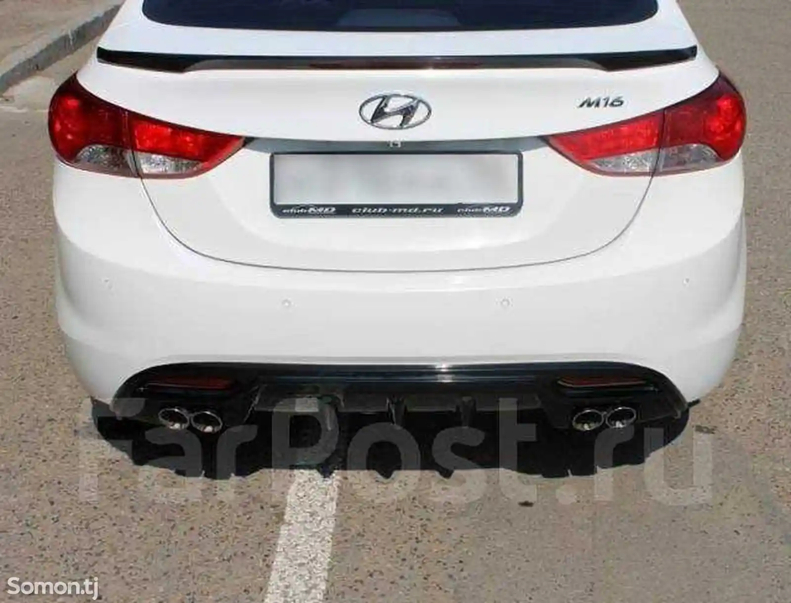 Спойлер Hyundai Elantra 2010-2014-2
