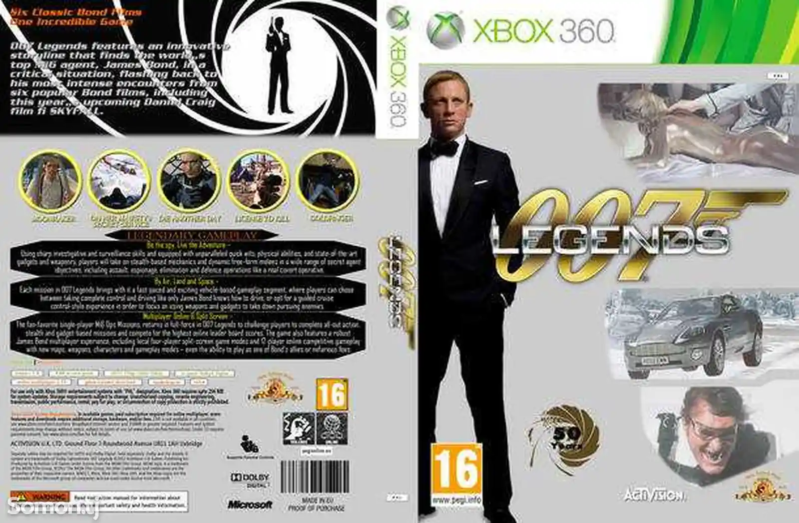 Игра 007-Legends для Xbox 360