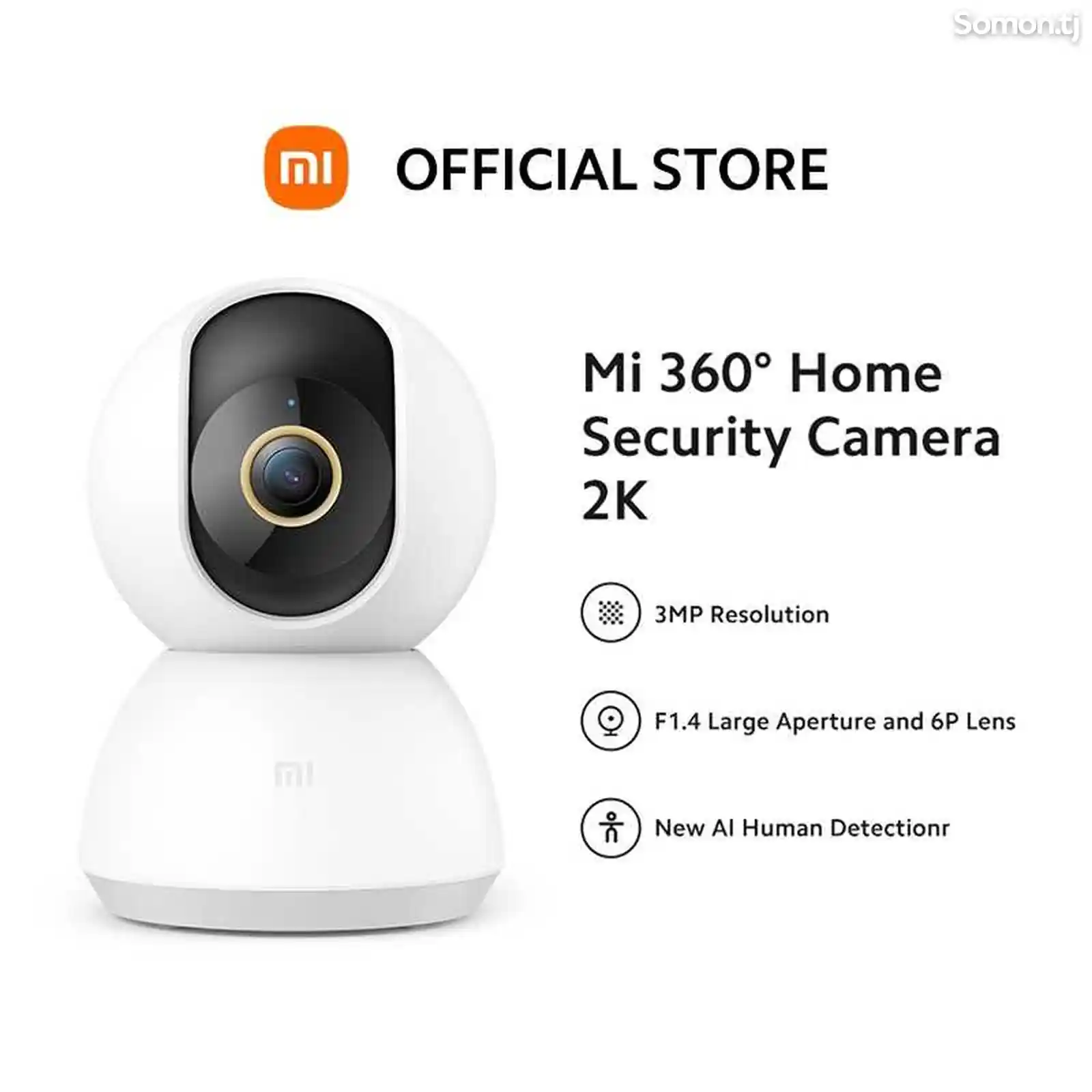 Камера видеонаблюдения Mi 360 Home Security Camera 2K-2