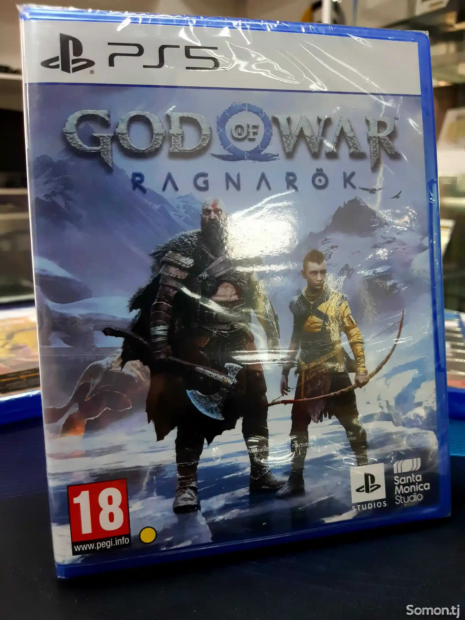 Диск God of war Ragnarok PS4 PS5-4