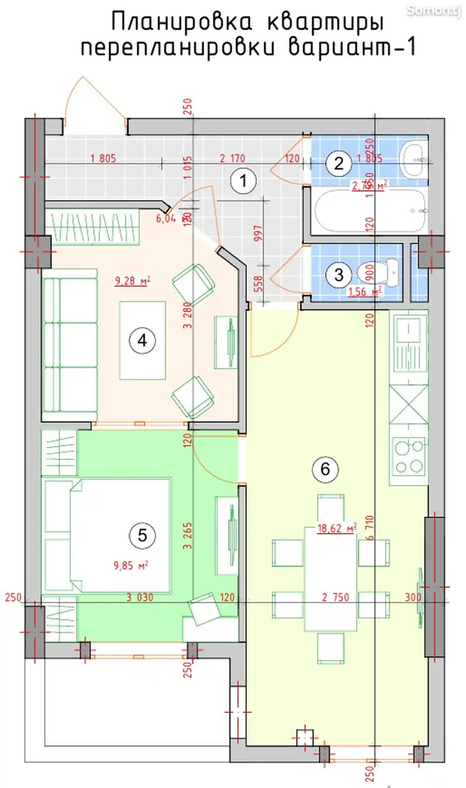 Планировка квартир-5