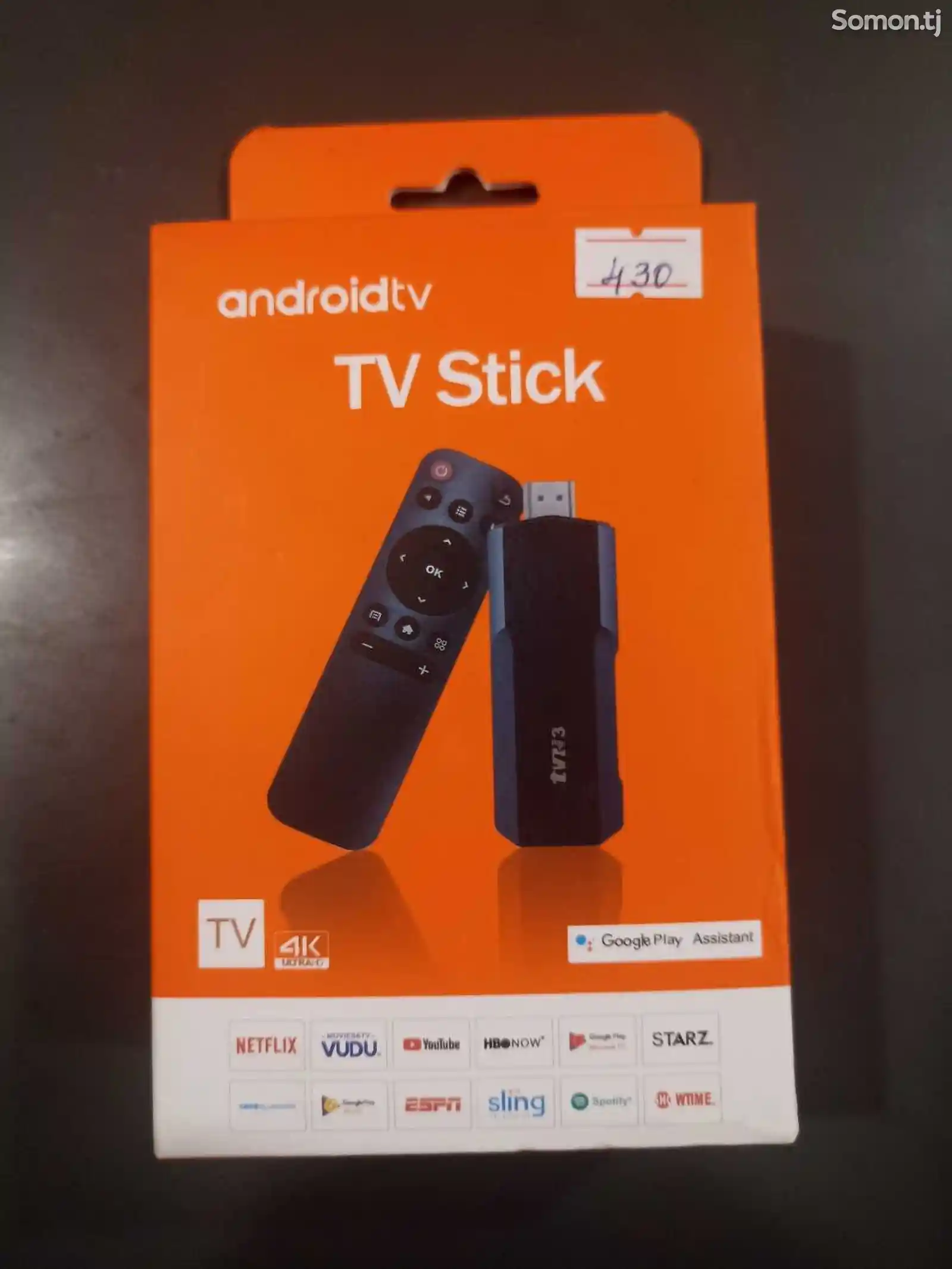 ТВ приставка TV Stick 4K Android SMART TV 2, 16 ГБ глобальная версия