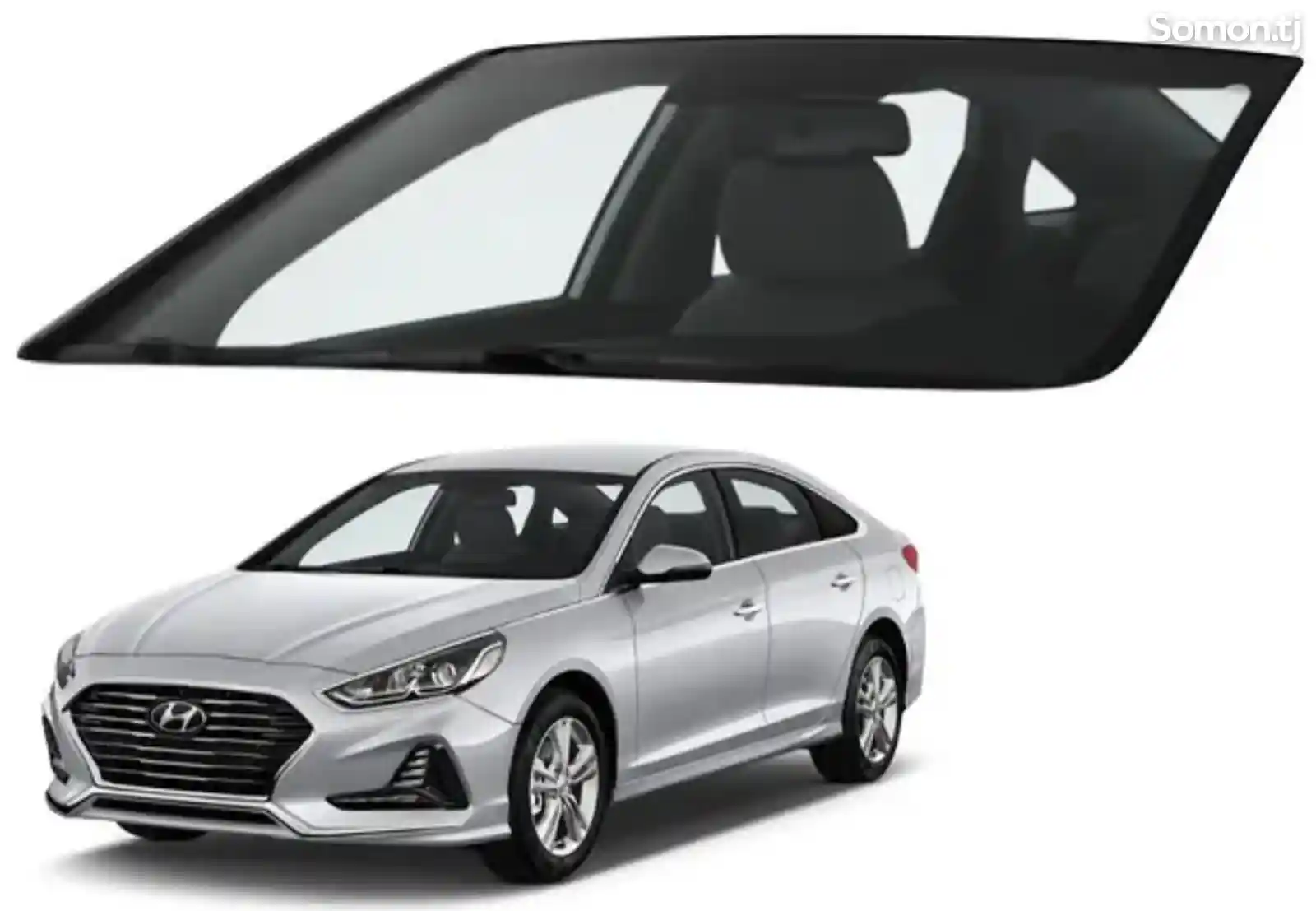 Лобовое стекло на Hyundai Sonata 2017