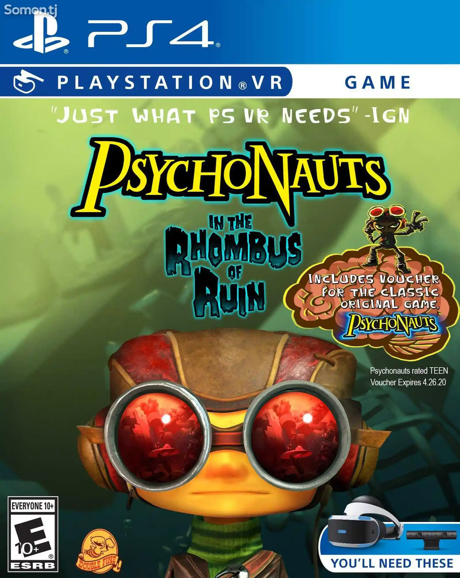 Игра VR Psychonauts для PS-4 / 5.05 / 6.72 / 7.02 / 7.55 / 9.00 /-1