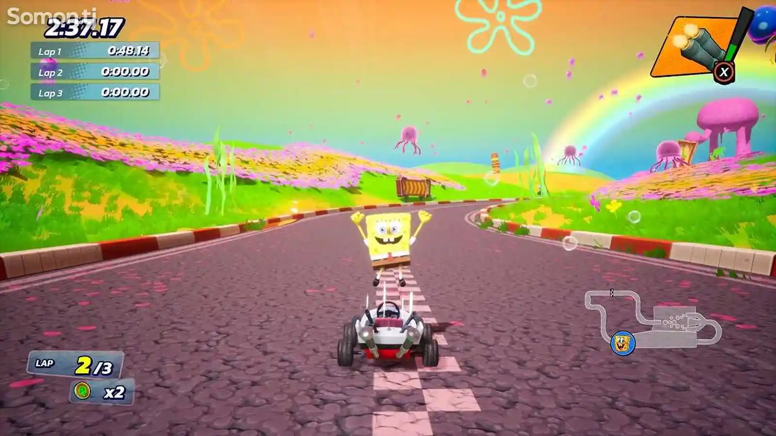 Игра Nickelodeon Kart Racers 3 Slime Speedway Turbo Edition для PS4-2