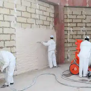 Механизированная штукатурка стен