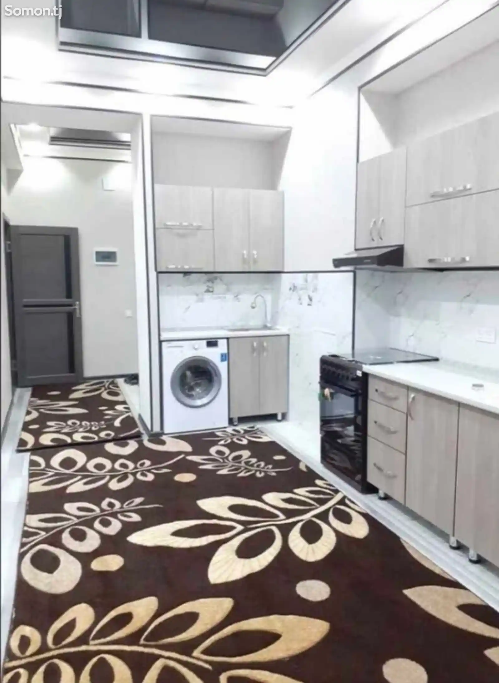 2-комн. квартира, 14 этаж, 60м², Сомони-2