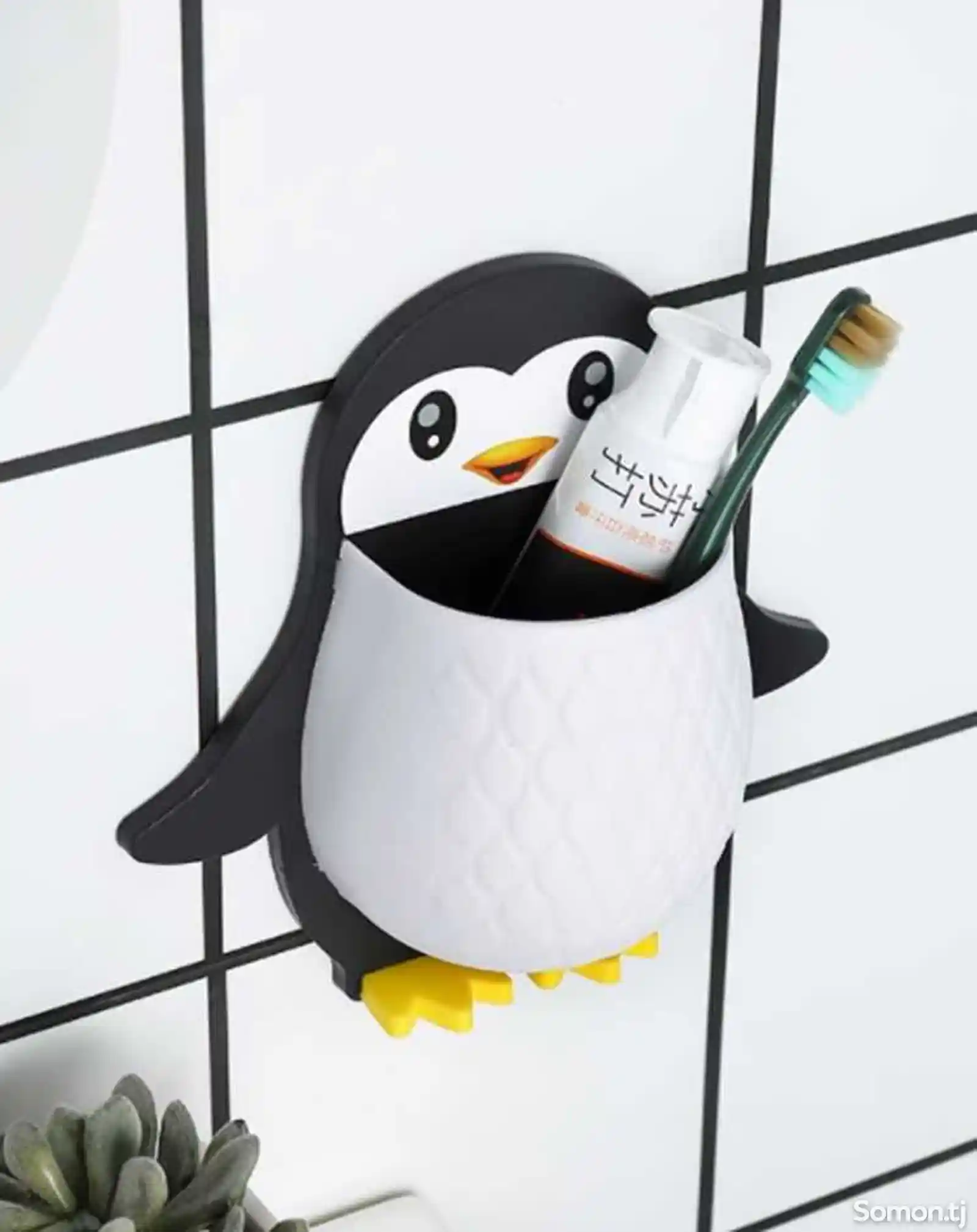 Креативный мультяшный пингвин для ванной-3