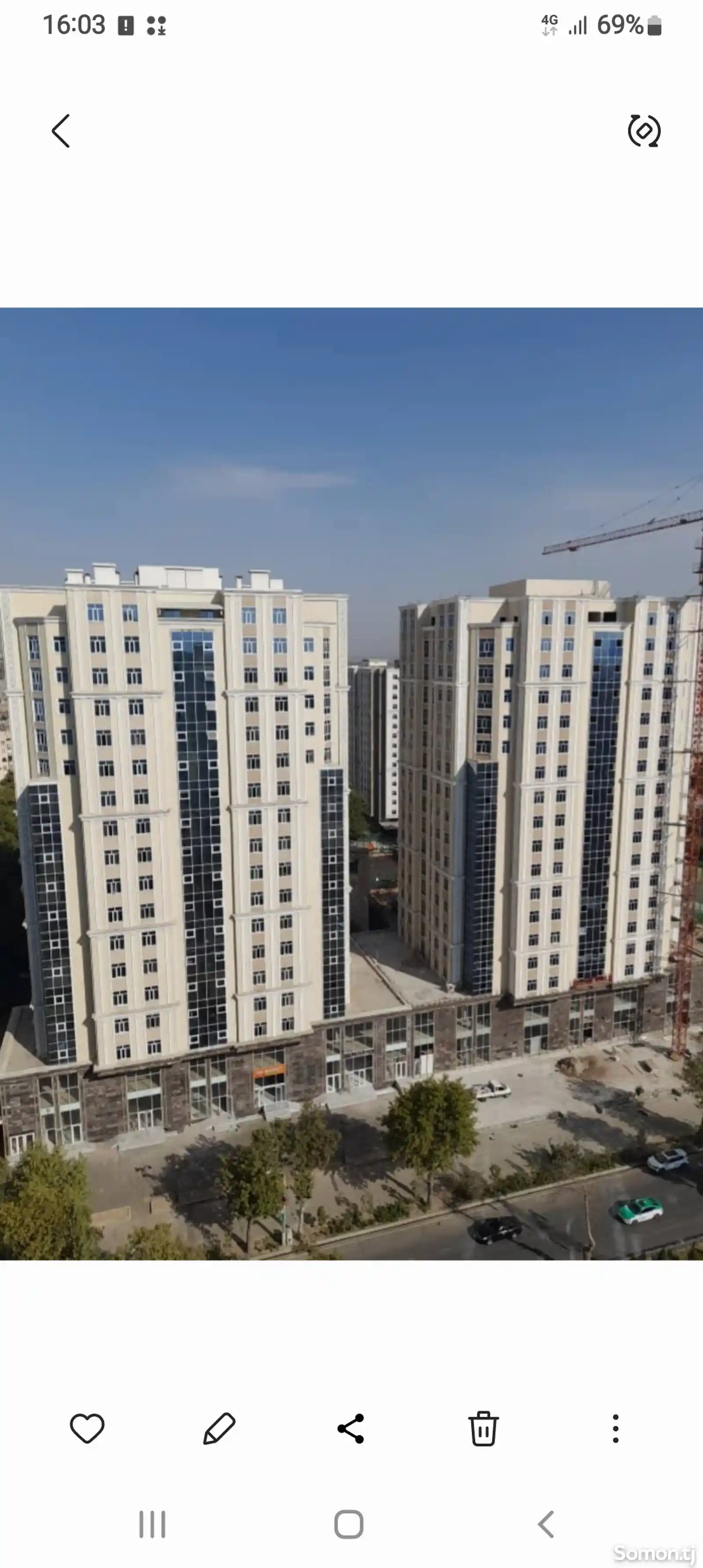 2-комн. квартира, 15 этаж, 77 м², Фирдавси-1