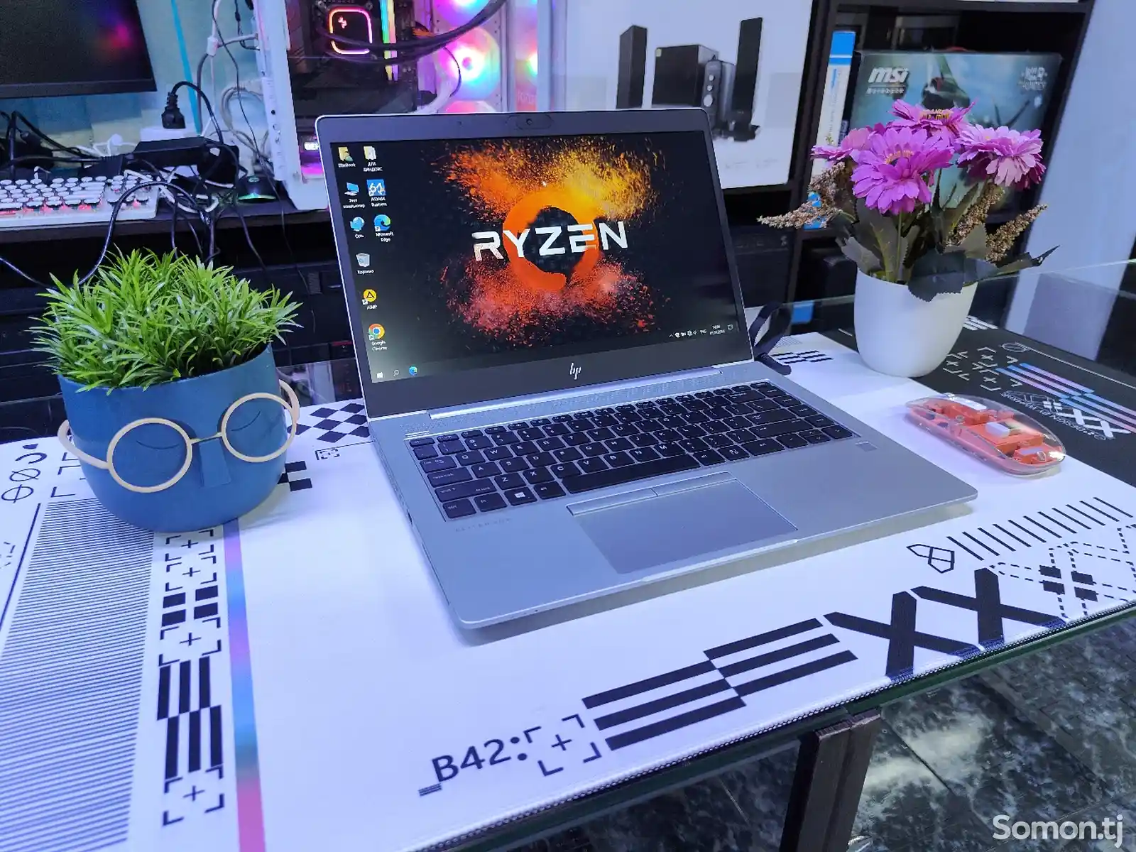 Игровой ноутбук LapTop HP Elitebook 745 G6 Ryzen 7-Pro DDR4-9