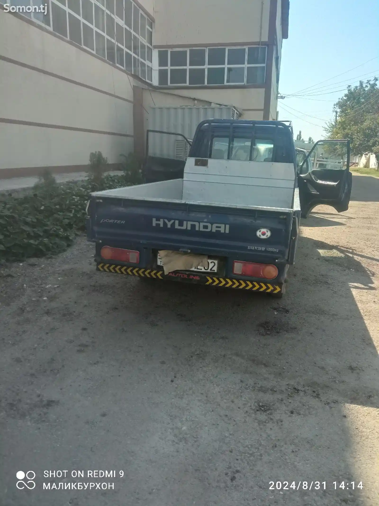 Бортовой автомобиль Hyundai Porter, 2001-2