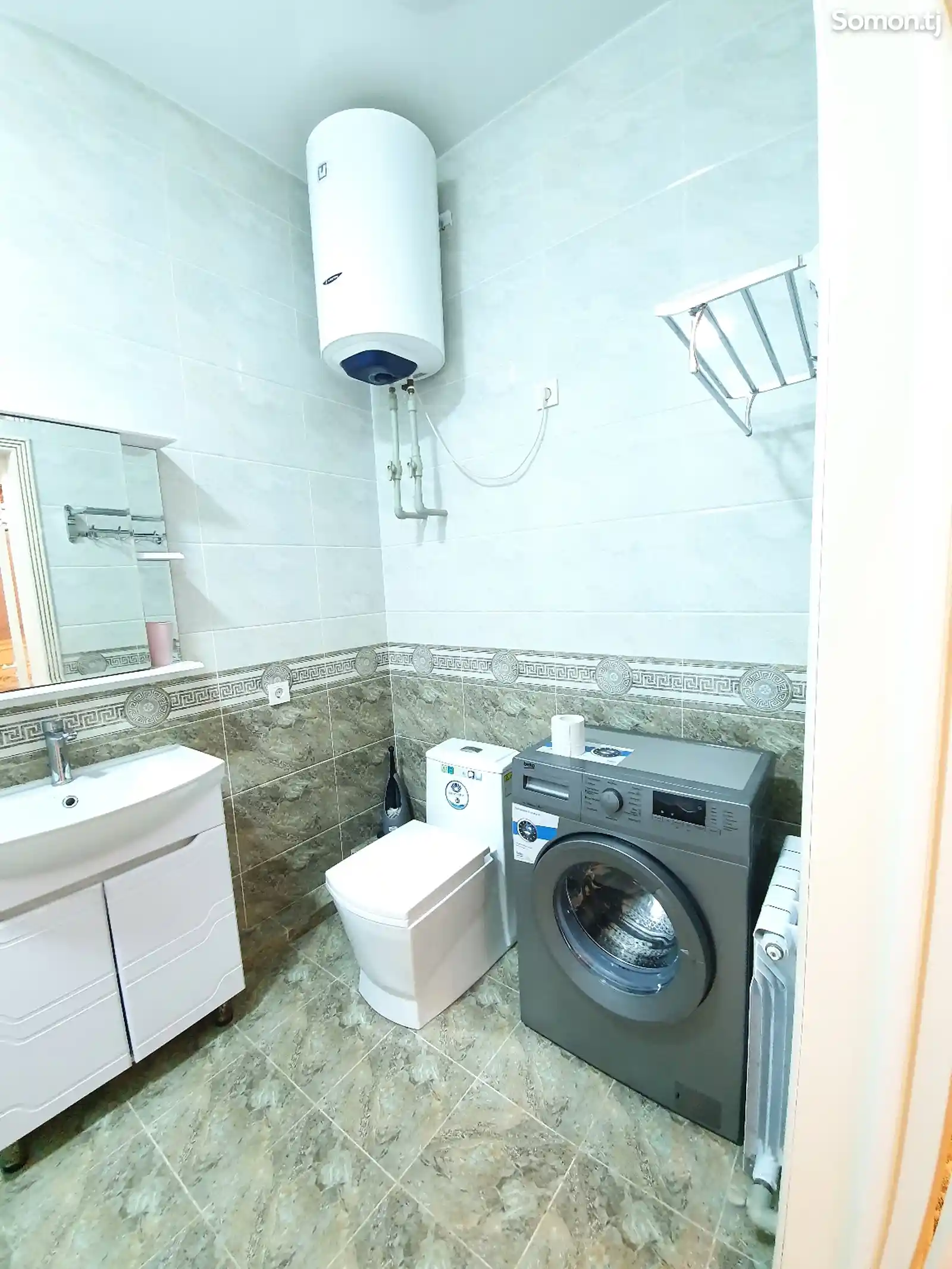 2-комн. квартира, 14 этаж, 56 м², Шохмансур-10