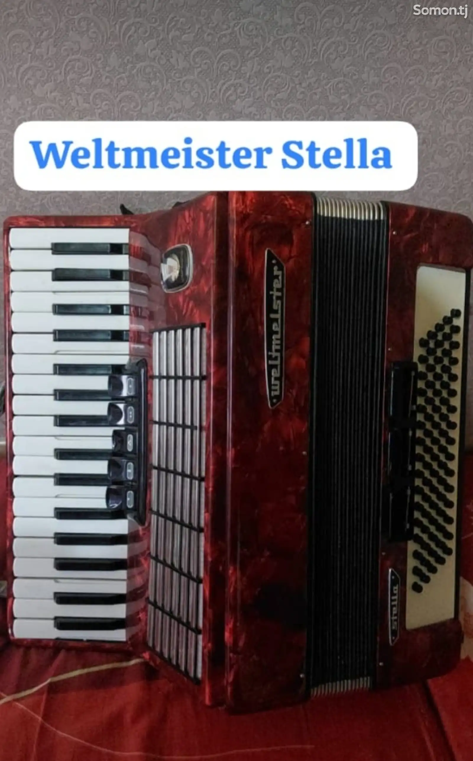 Accordion Weltmeister Stella 5 register's