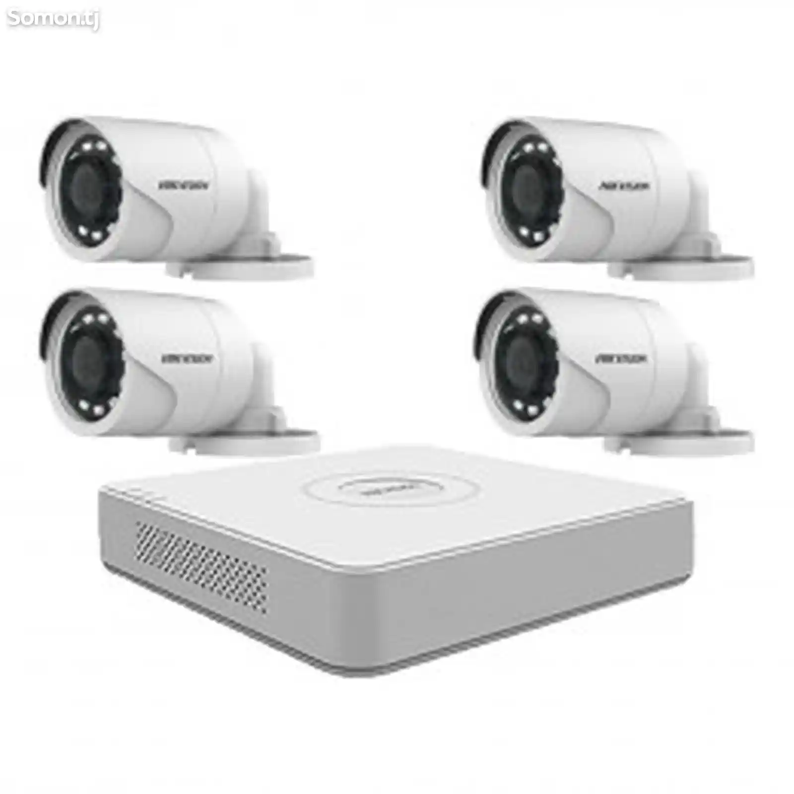 Комплект камер видеонаблюдения от Hikvision