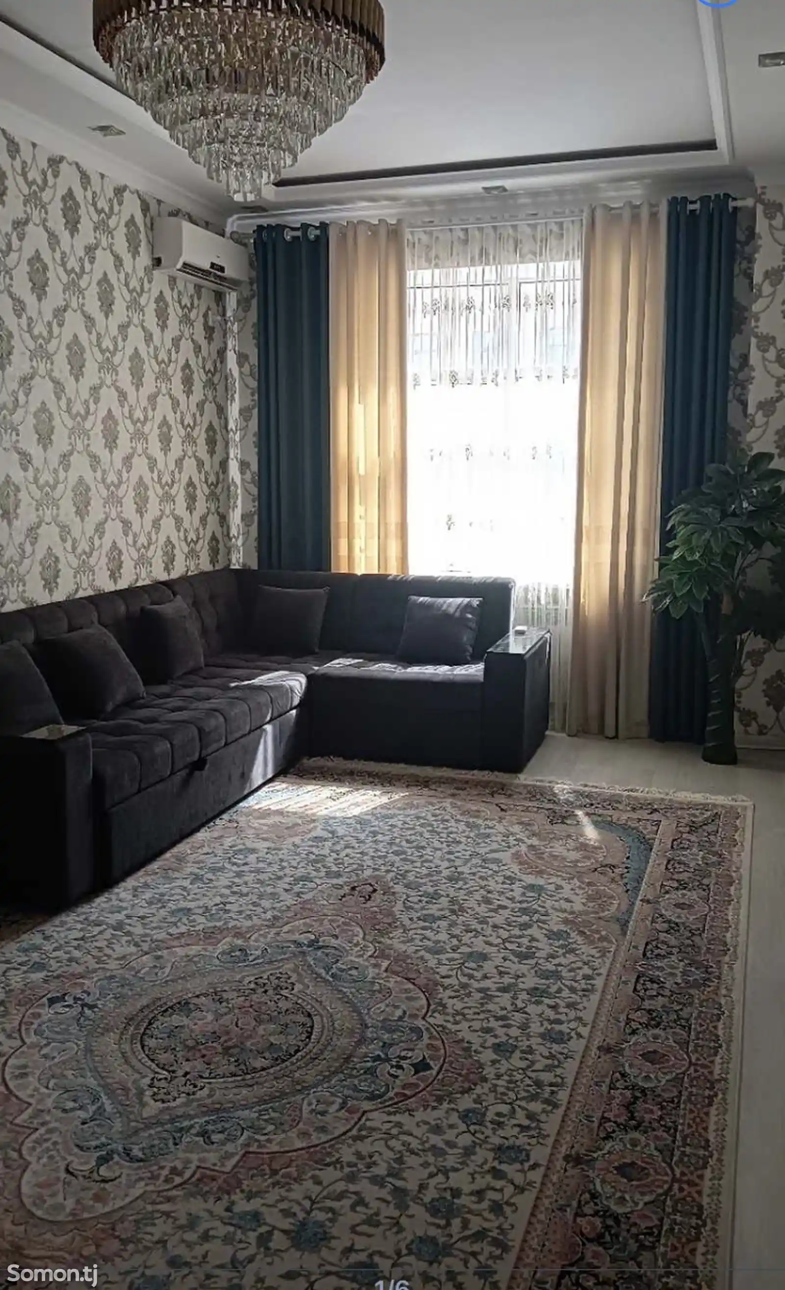 2-комн. квартира, 13 этаж, 70м², Шохмансур-1