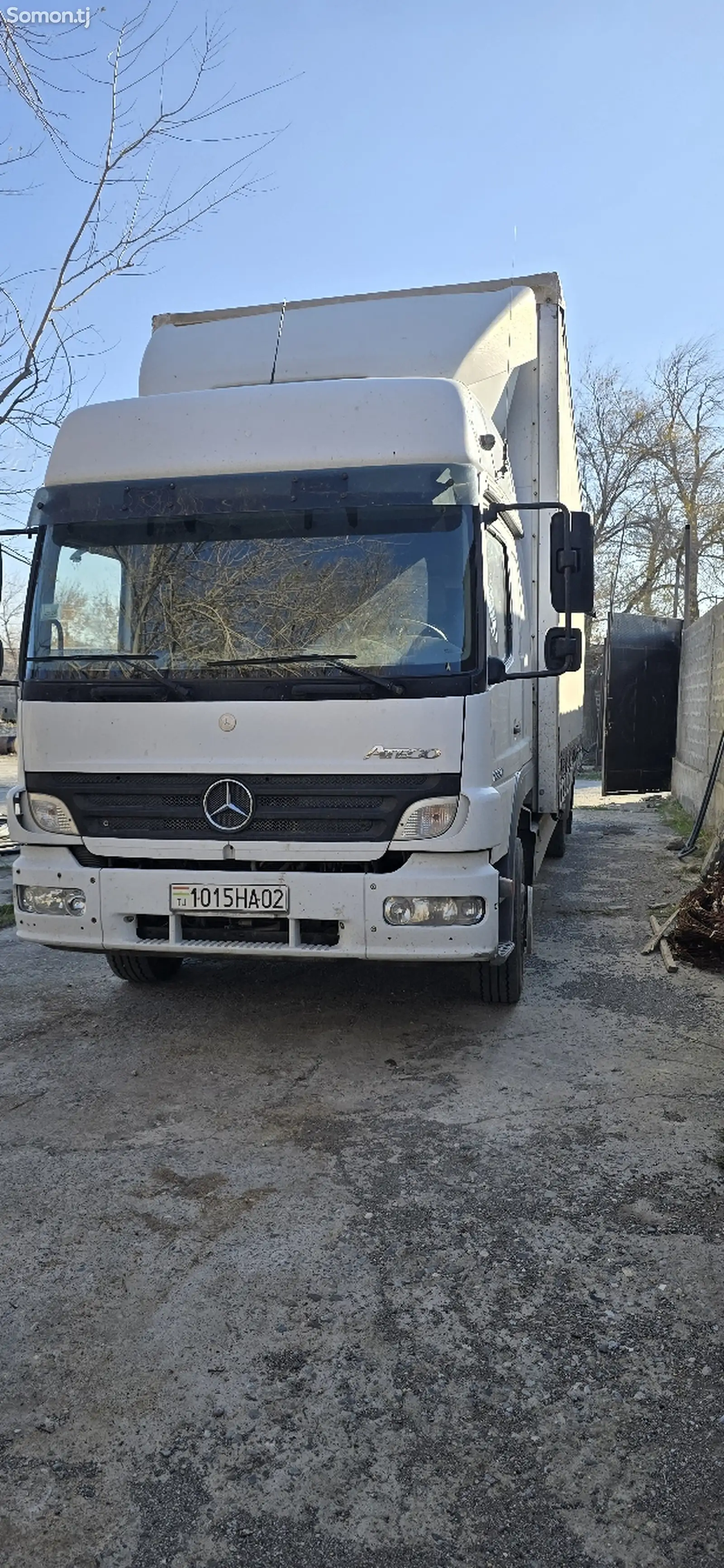 Бортовой грузовик Mercedes-Benz Atego 1224, 2007-1