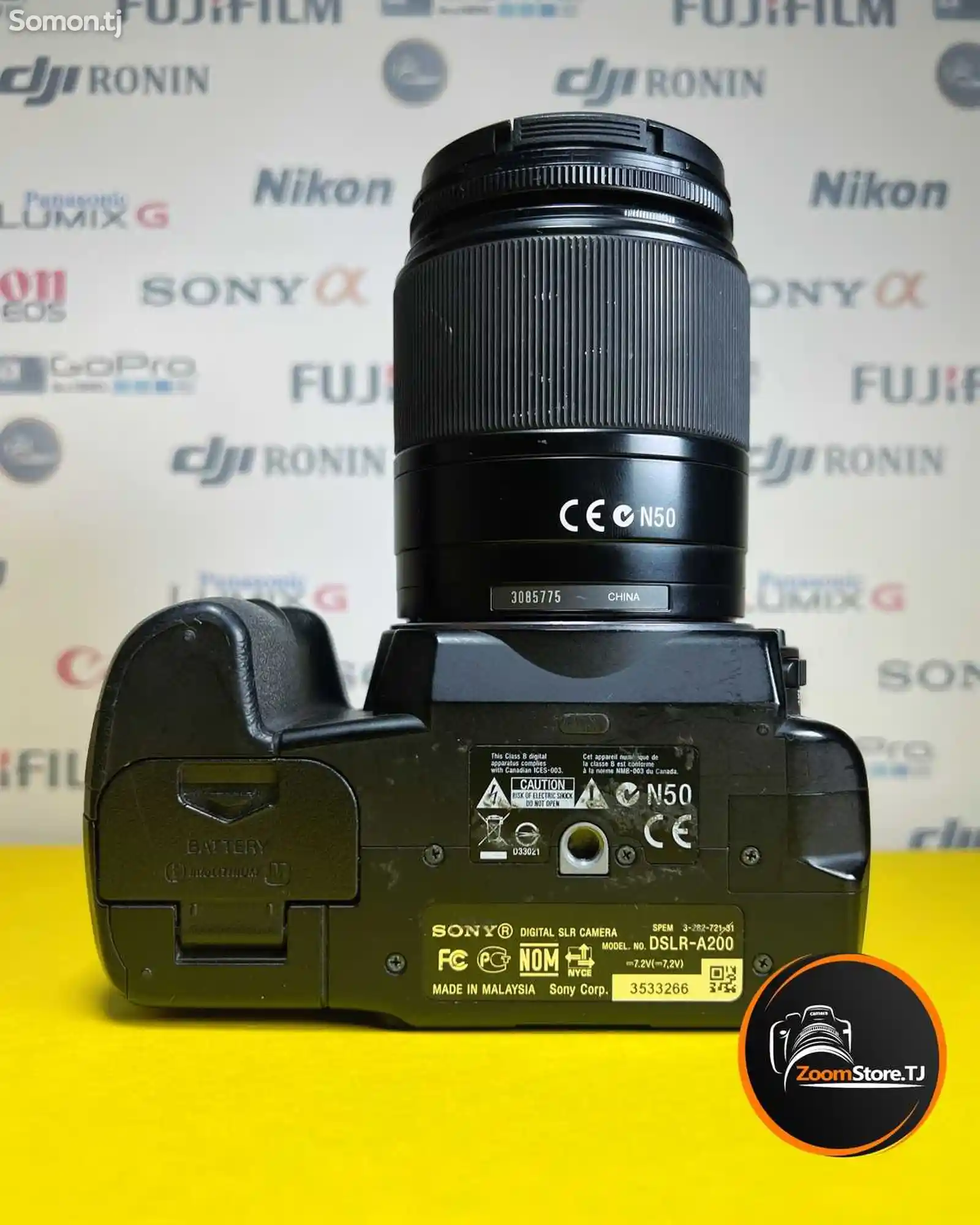 Фотоаппарат Sony A200 + объектив 18-70mm-5