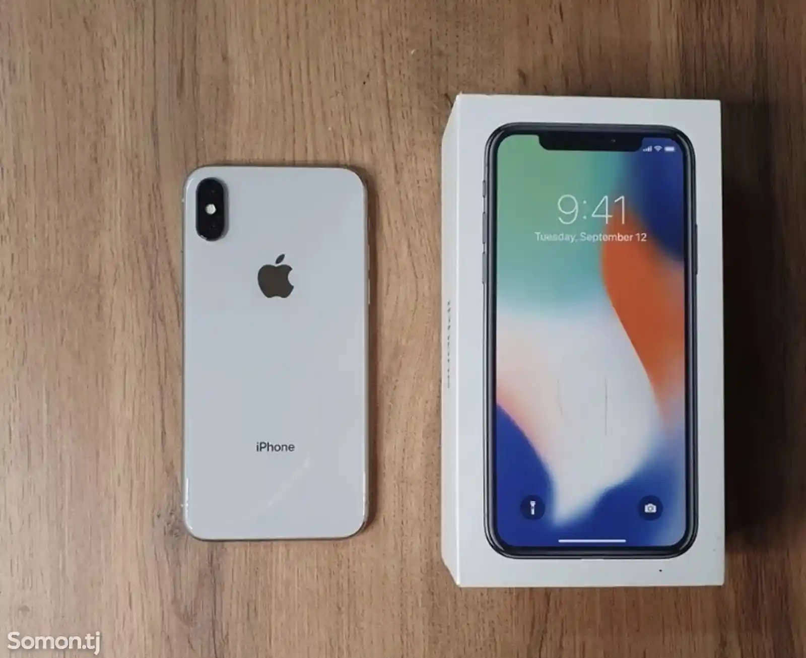 Apple iPhone X, 256 gb, Silver-1