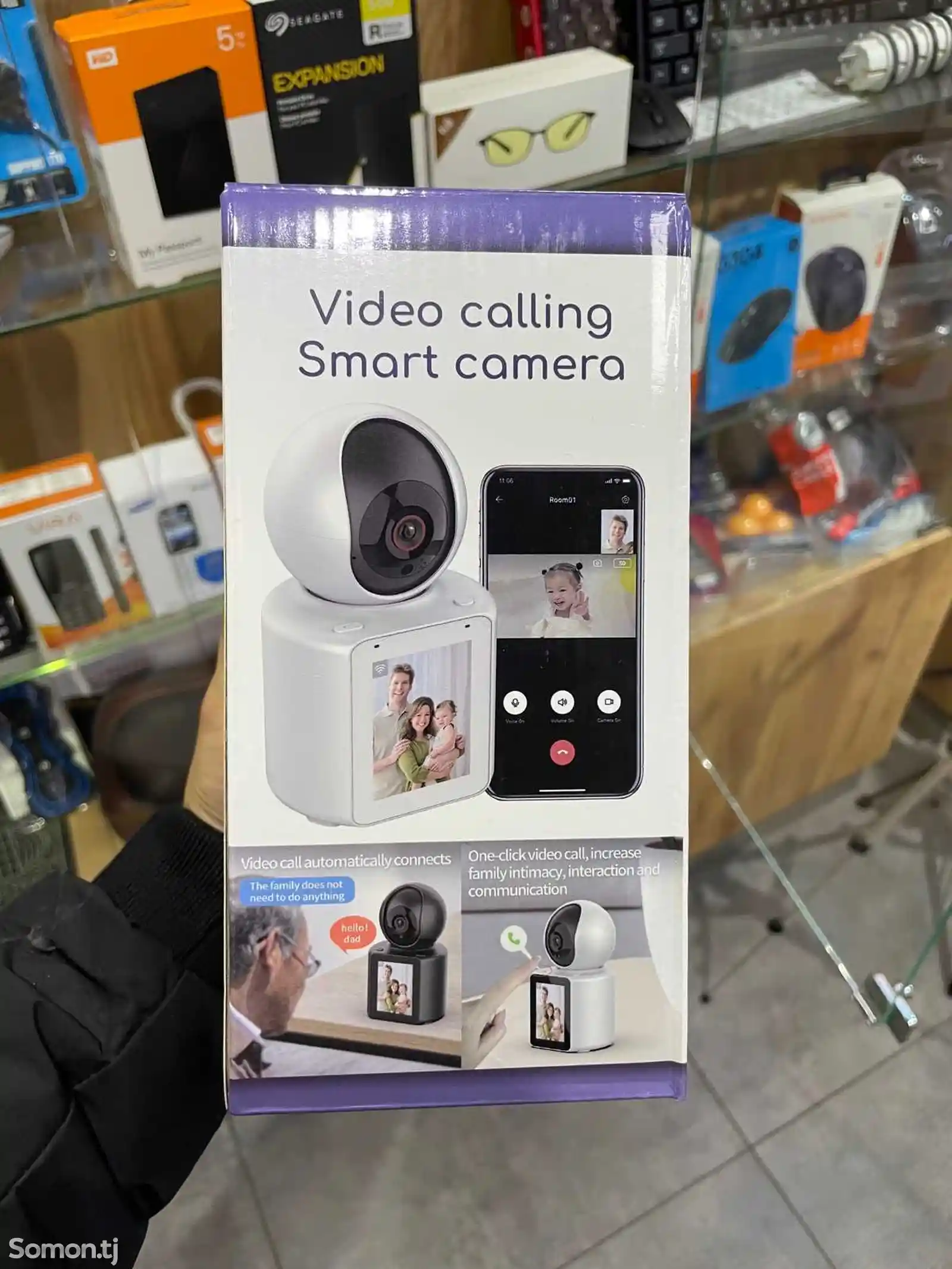 Поворотная камера с двухсторонней видеосвязью ImCam Video Calling Smart WiFi Cam-1