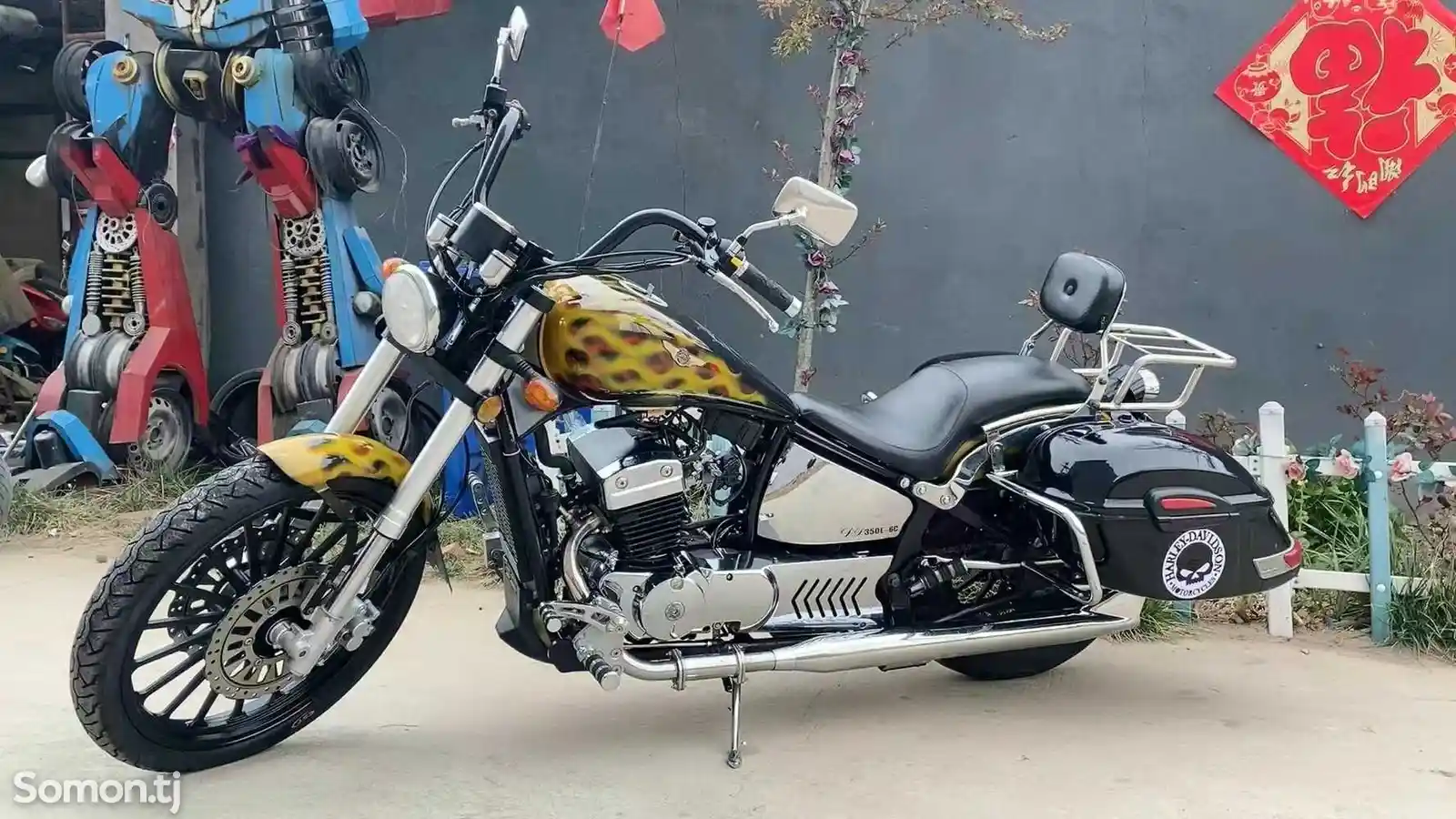 Мотоцикл Harley dog style 350сс на заказ-1