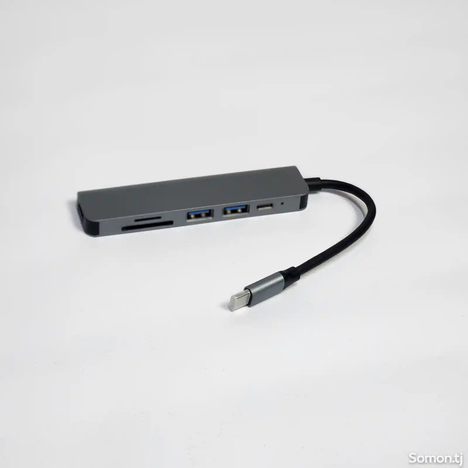 Скоростной адаптер Type-C to USB3.0, HDMI, TF CARD-1