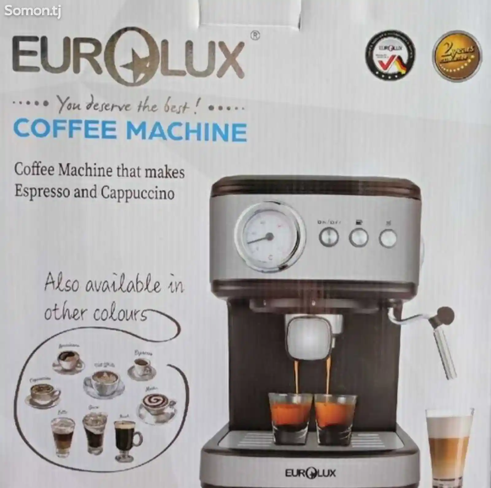 Кофеварка Eurolex 4252dsb