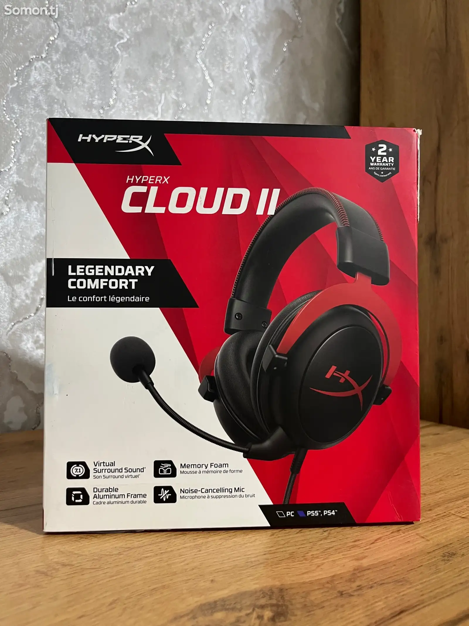 Наушники HyperX Cloud II-1