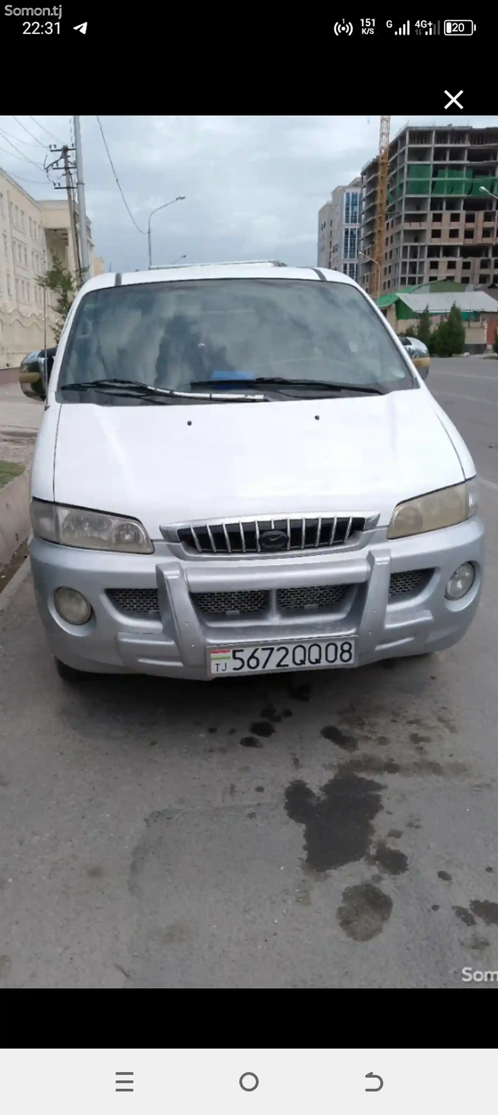 Микроавтобус Hyundai Starex, 2000-1