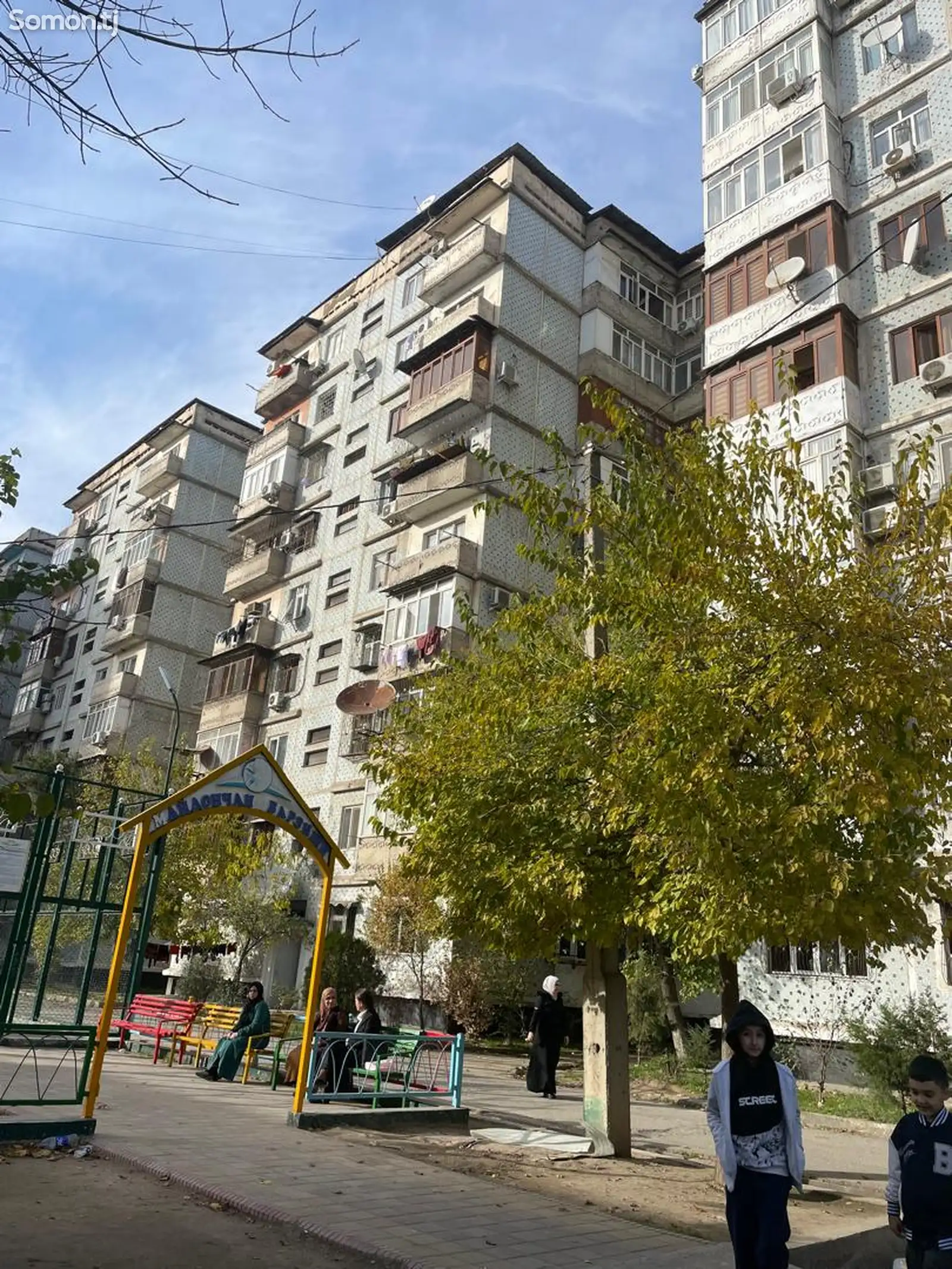 3-комн. квартира, 9 этаж, 80 м², Цирк, Гулистон-1