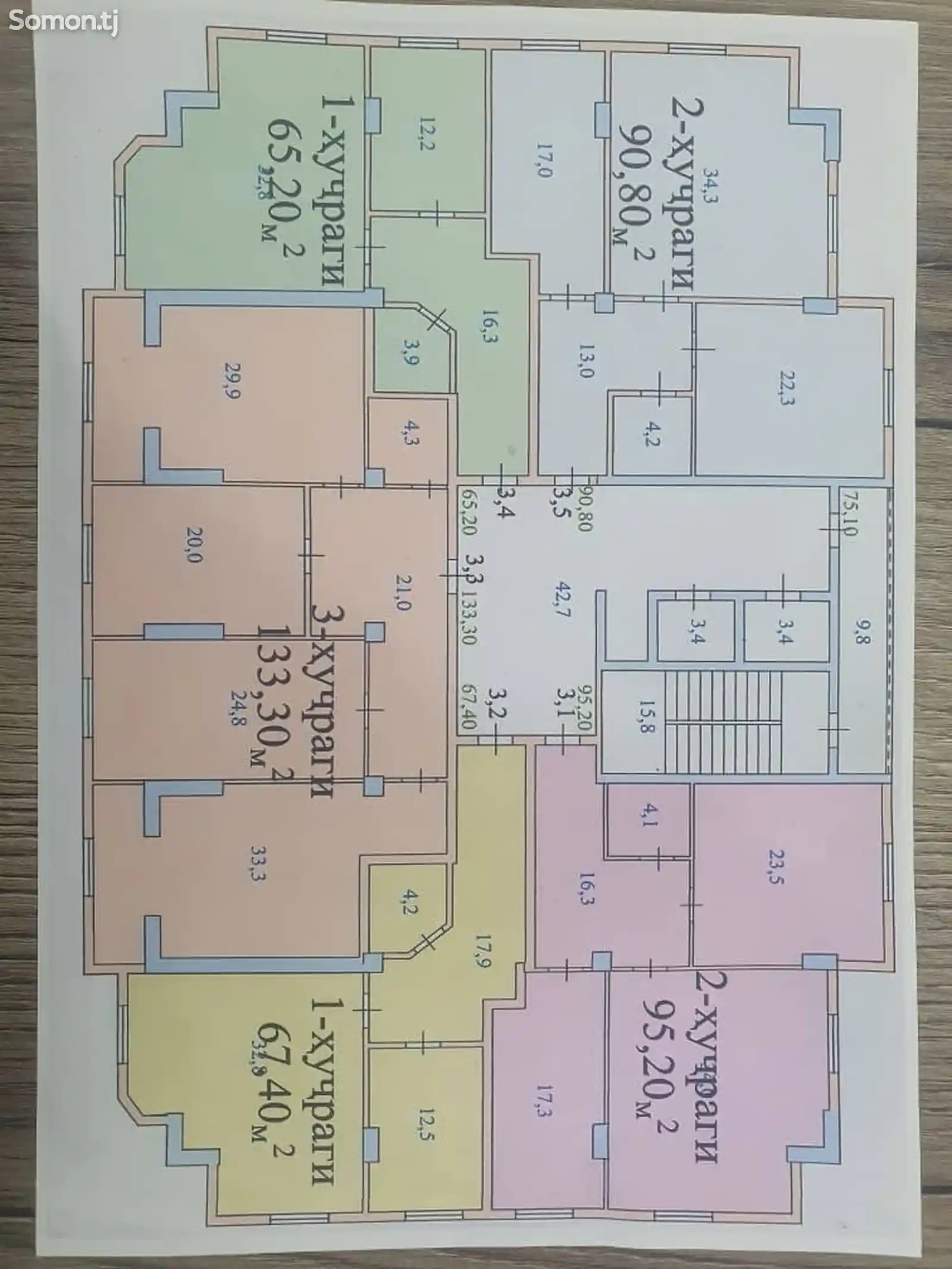 1-комн. квартира, 7 этаж, 65 м², 12-мкр-9