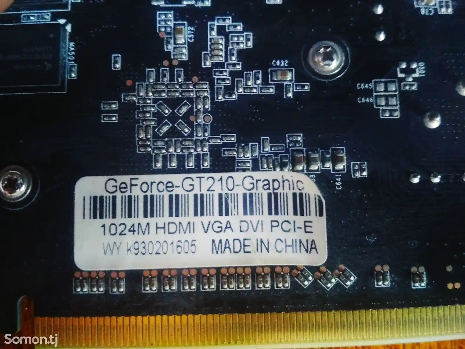 Видеокарта Nvidia GeForce GT210 1gb-2