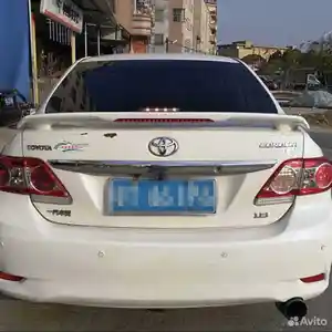 Спойлер на Toyota Corolla