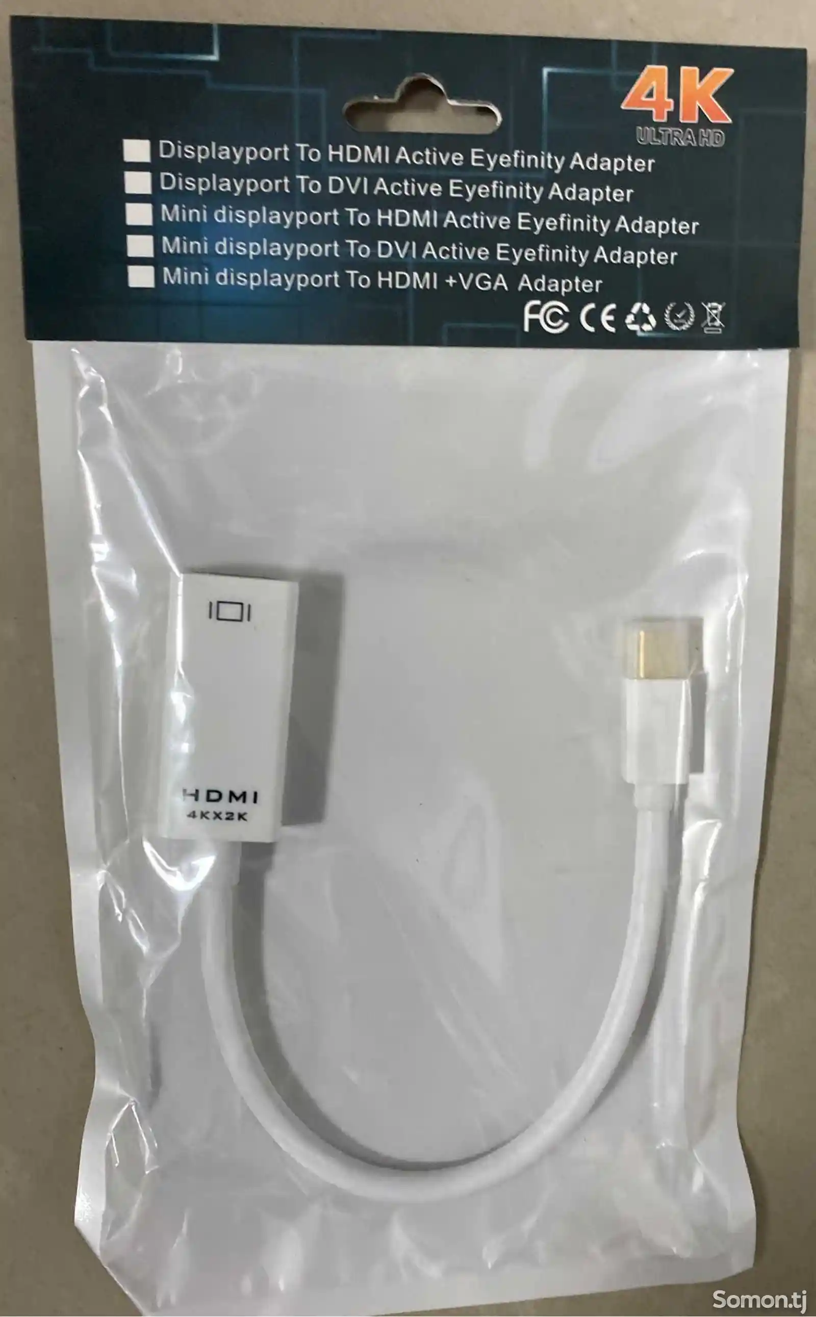Mini DisplayPort то HDMI адаптер-4
